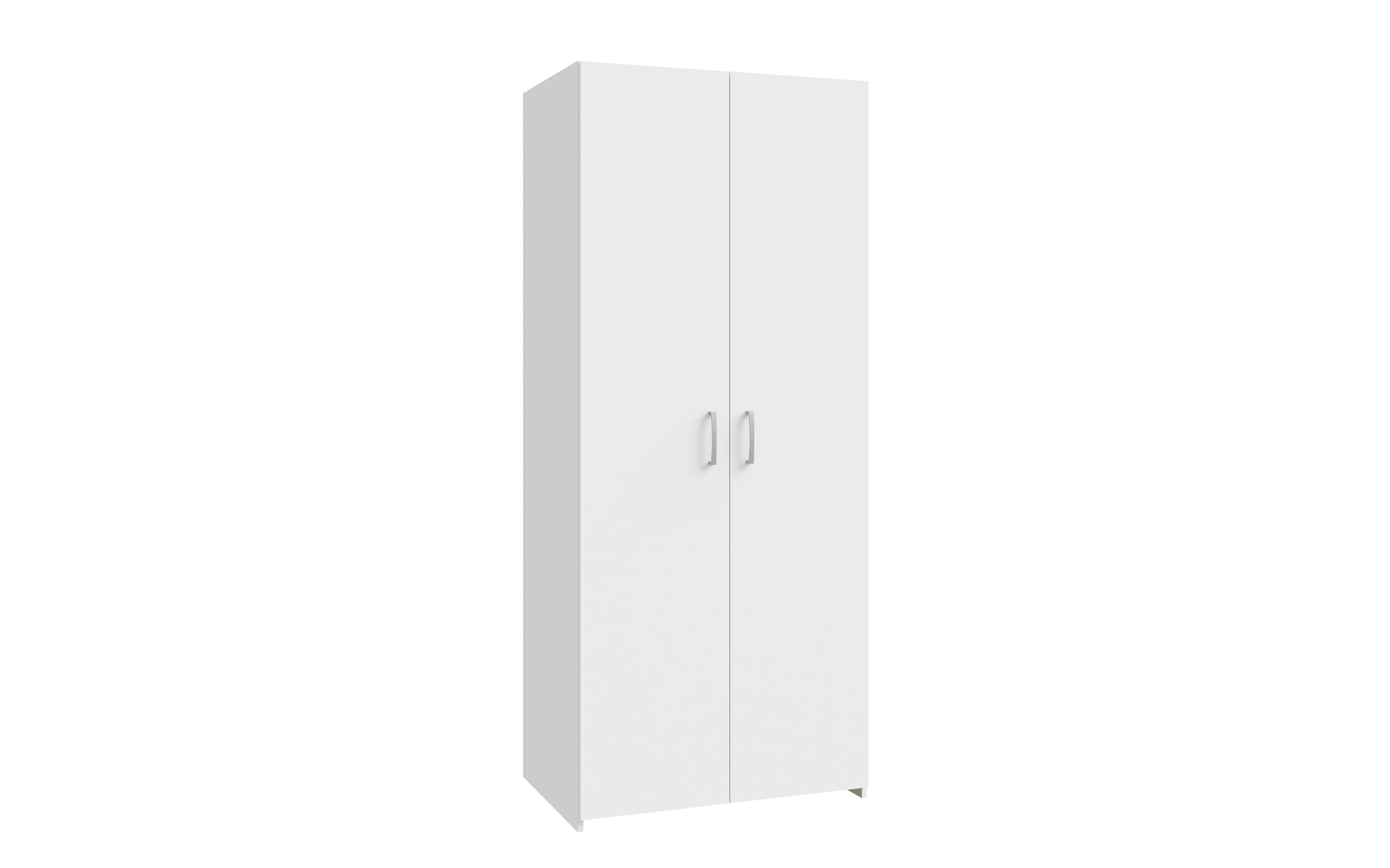 Kleiderschrank Econobox, weiß, 79,7 x 190,5 cm