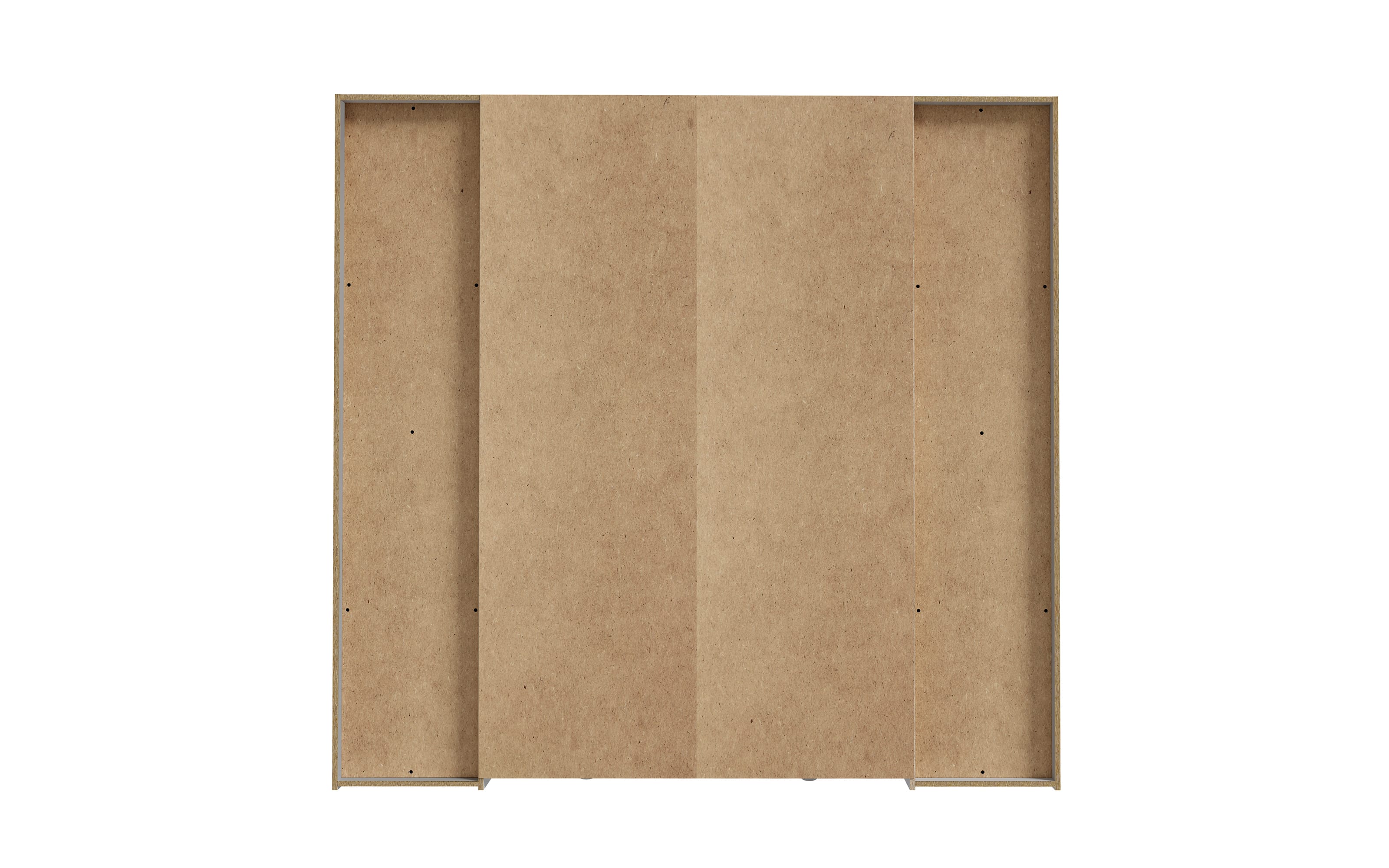Kleiderschrank Kalixtus, Artisan Eiche-Nachbildung/weiß, 200 x 190,5 cm
