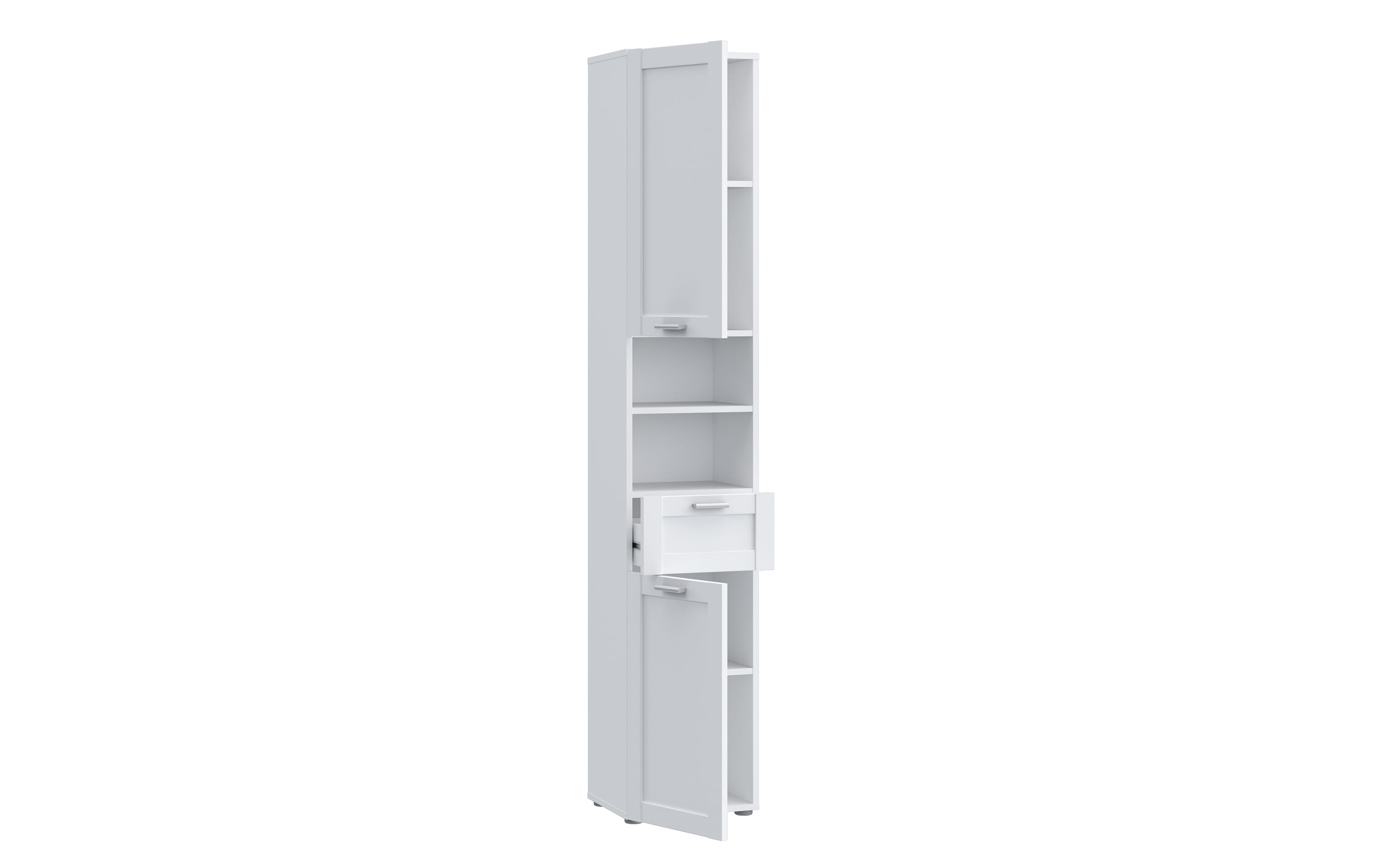Seitenschrank Lokko, weiß, inkl. Schubkasten