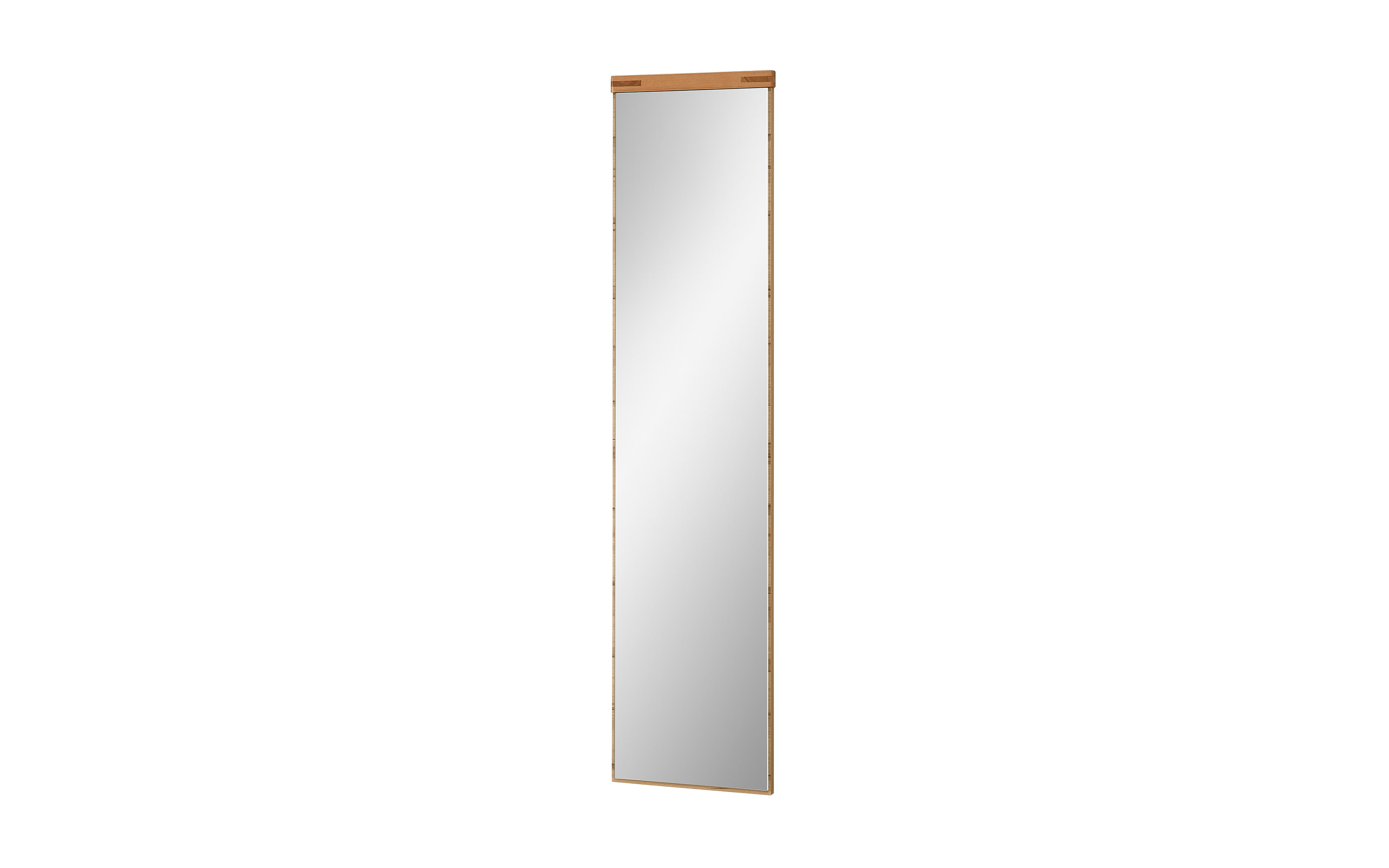 Wandspiegel Cambra, Wildbuche-Nachbildung, 30 x 127 cm