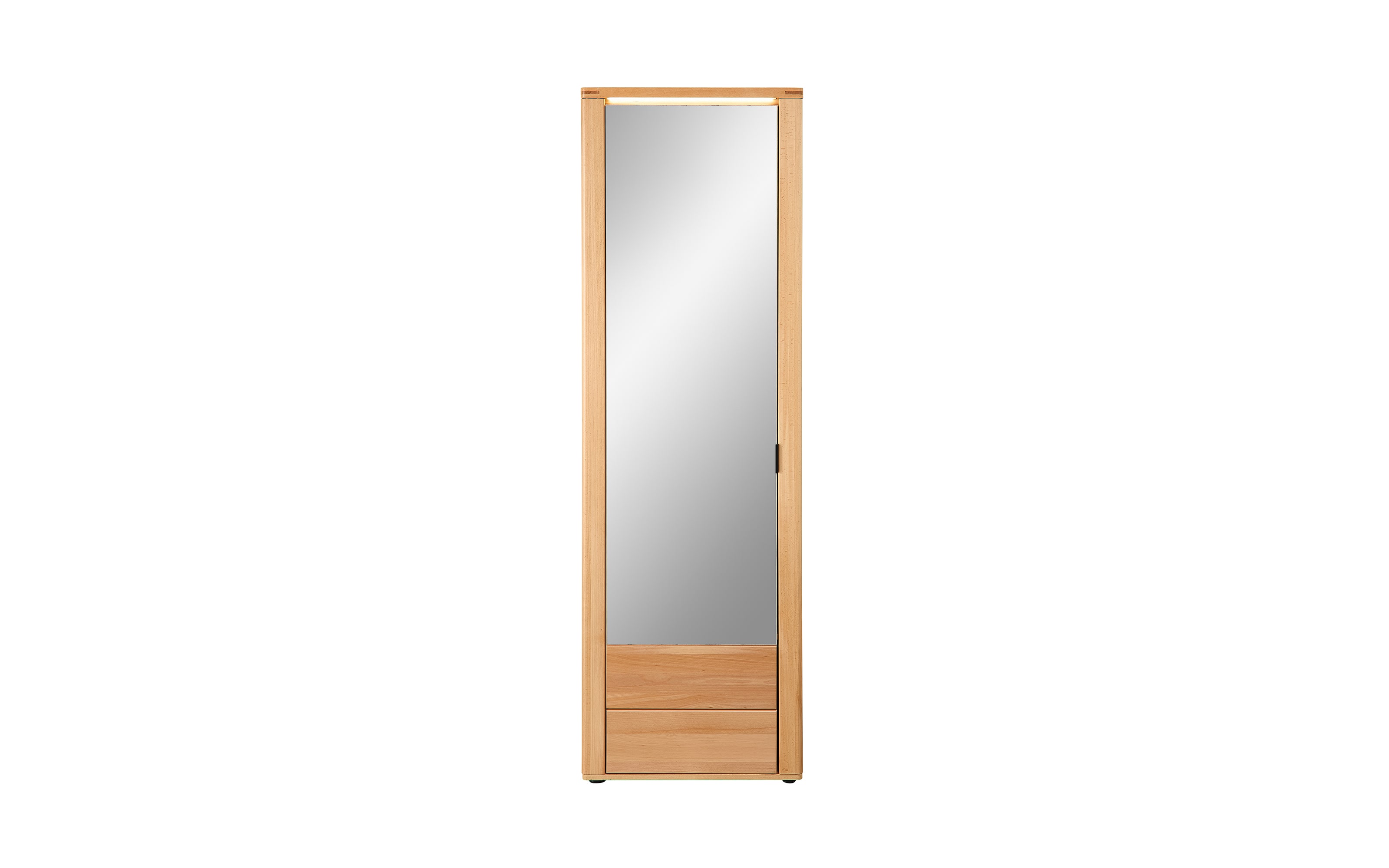 Garderobenschrank Cambra, Wildbuche-Nachbildung, inkl. LED-Beleuchtung