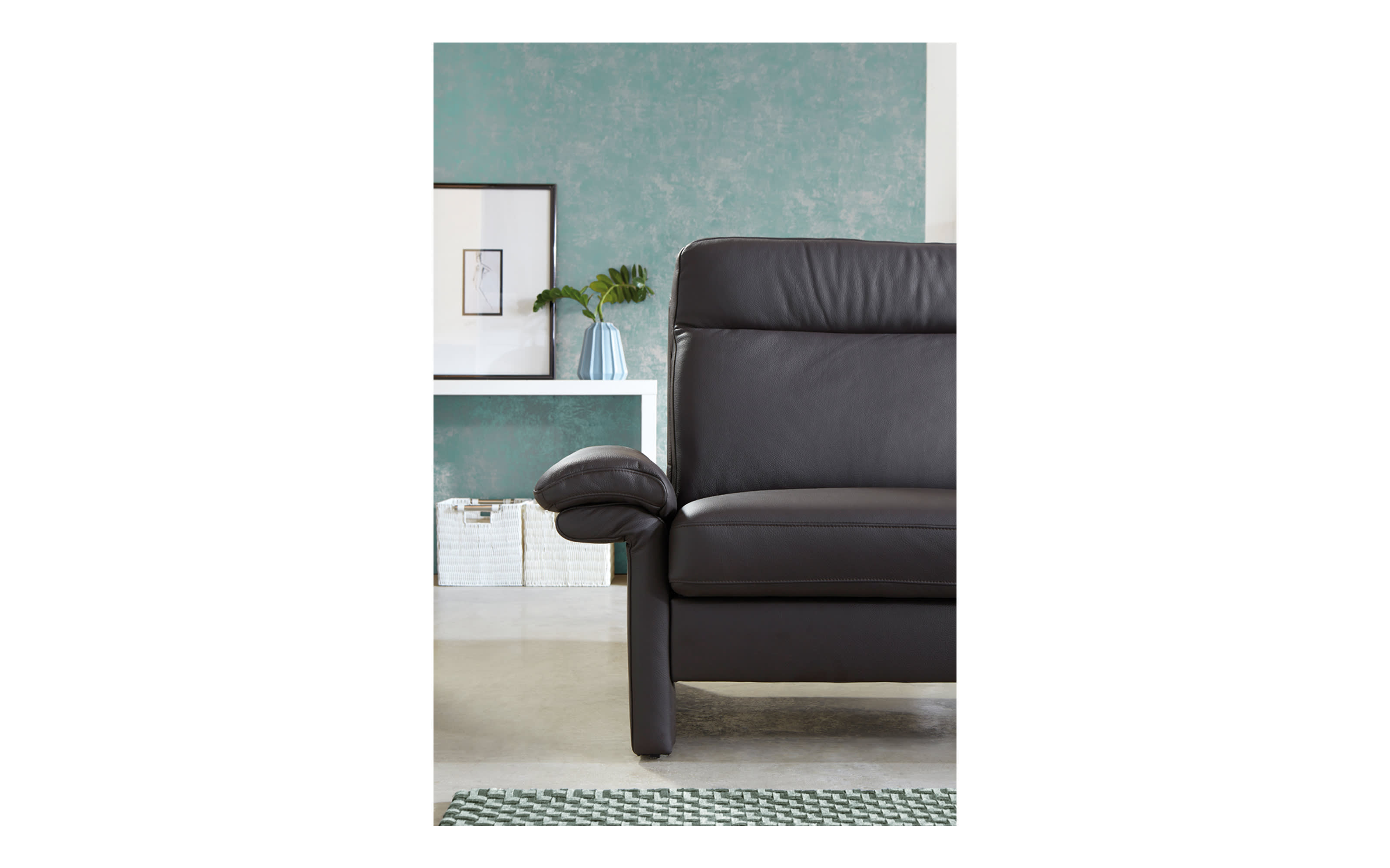 Ledergarnitur TS 101 in mocca