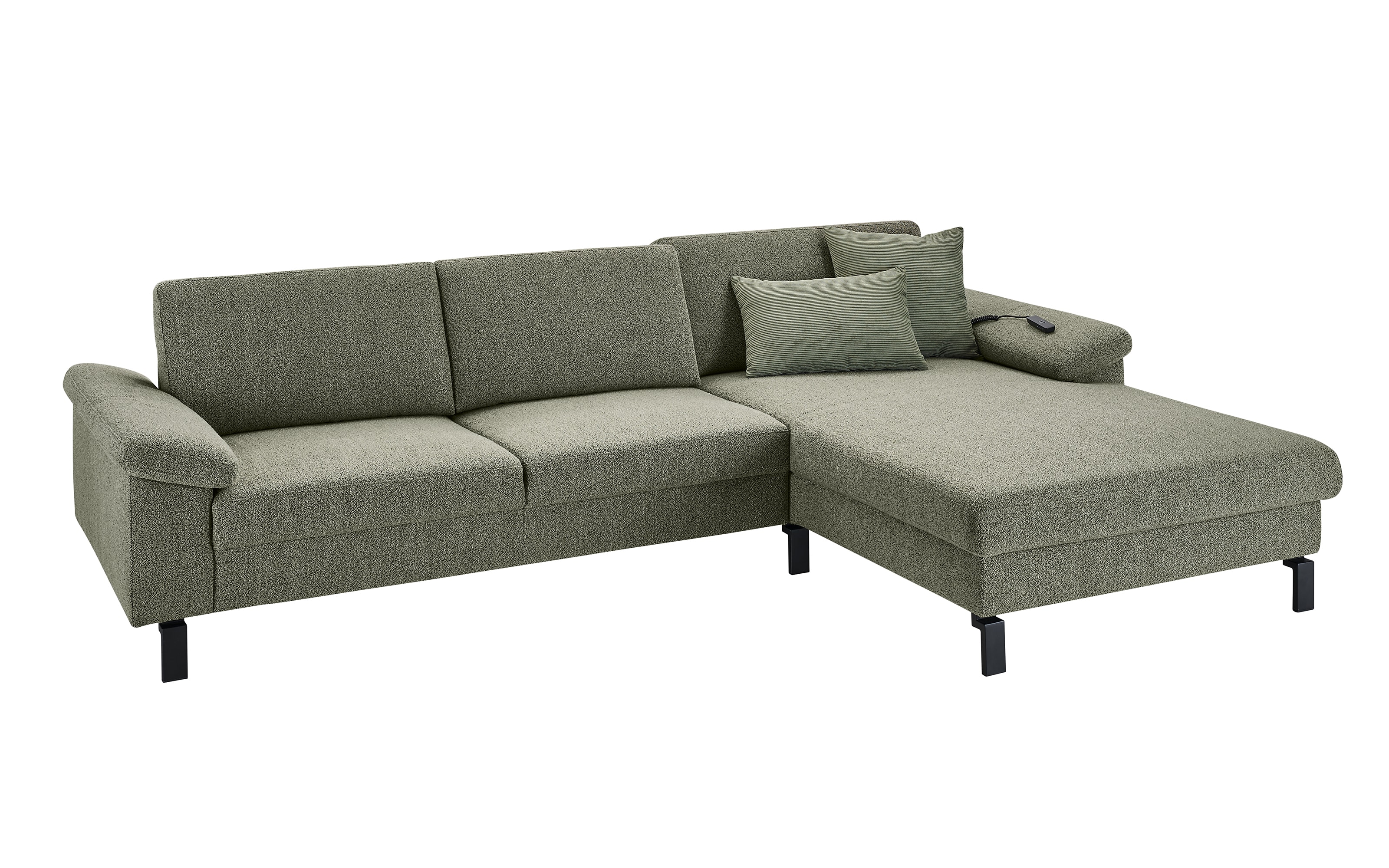 Ecksofa Calama Move 2.0, grün, inkl. Funktionen