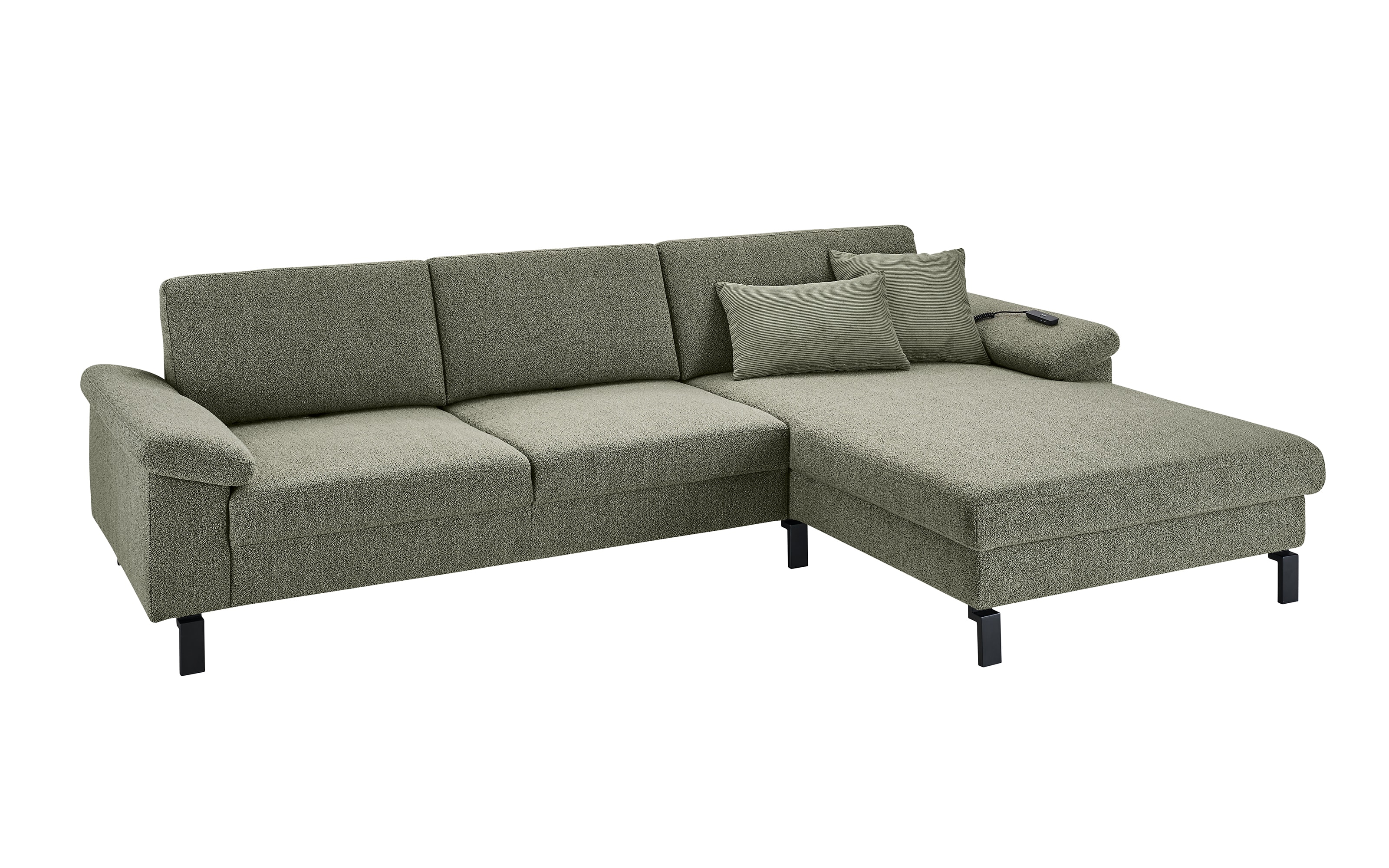 Ecksofa Calama Move 2.0, grün, inkl. Funktionen