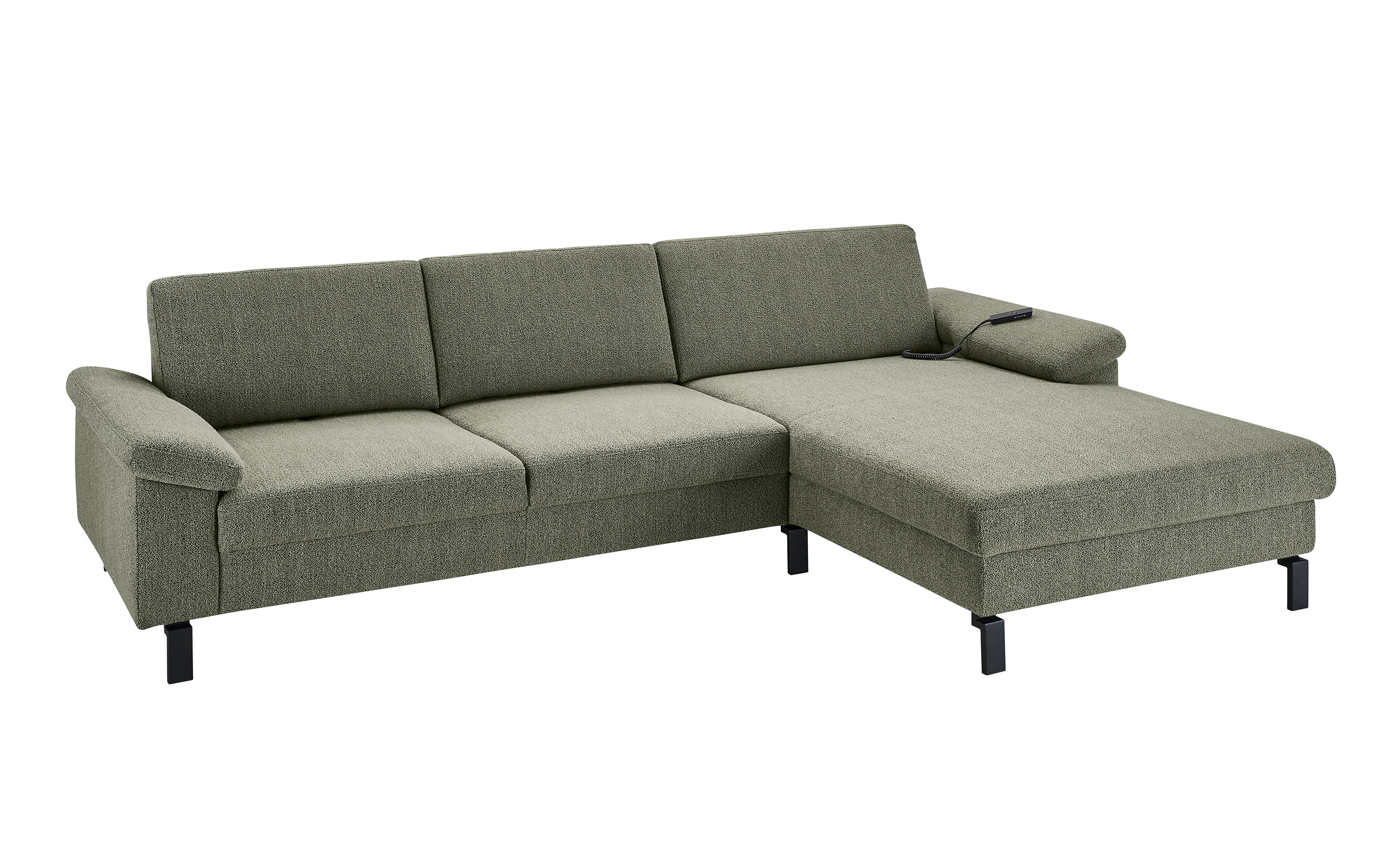 Ecksofa Calama Move 2.0, grün, inkl. Funktionen