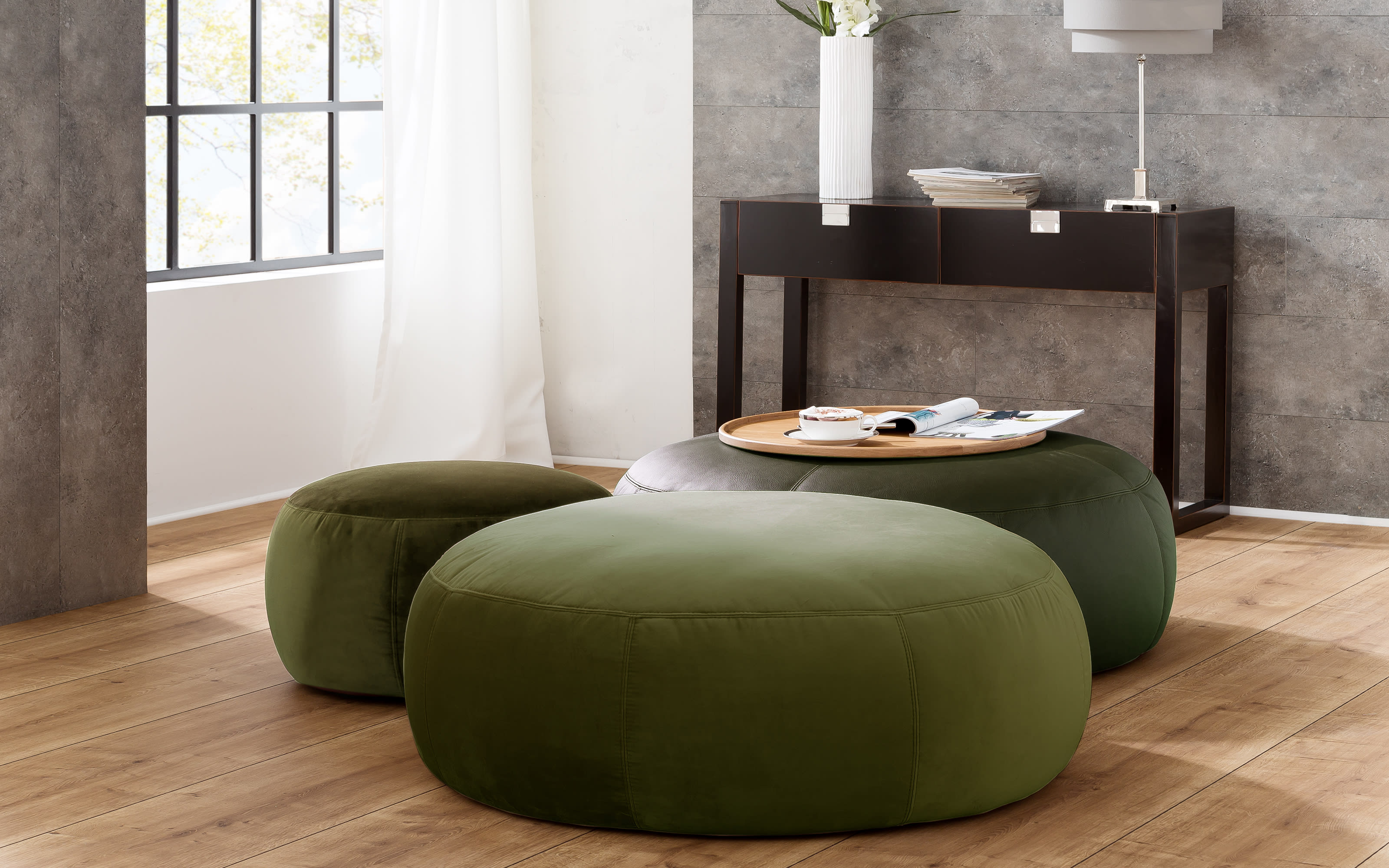 Hocker Arcata, olivgrün