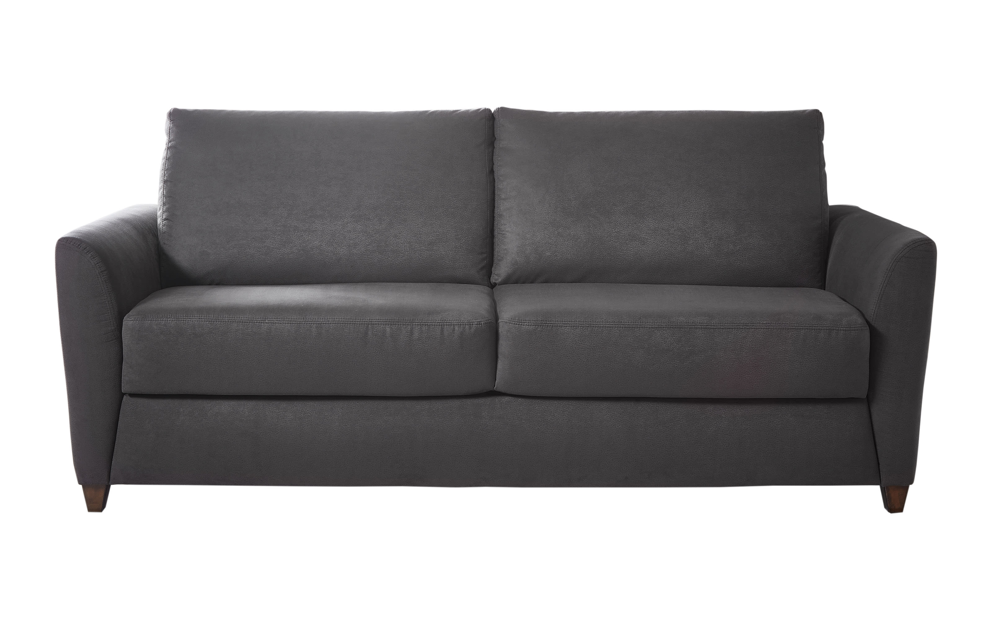 Schlafsofa Bergamo, anthrazit, 140 x 200 cm