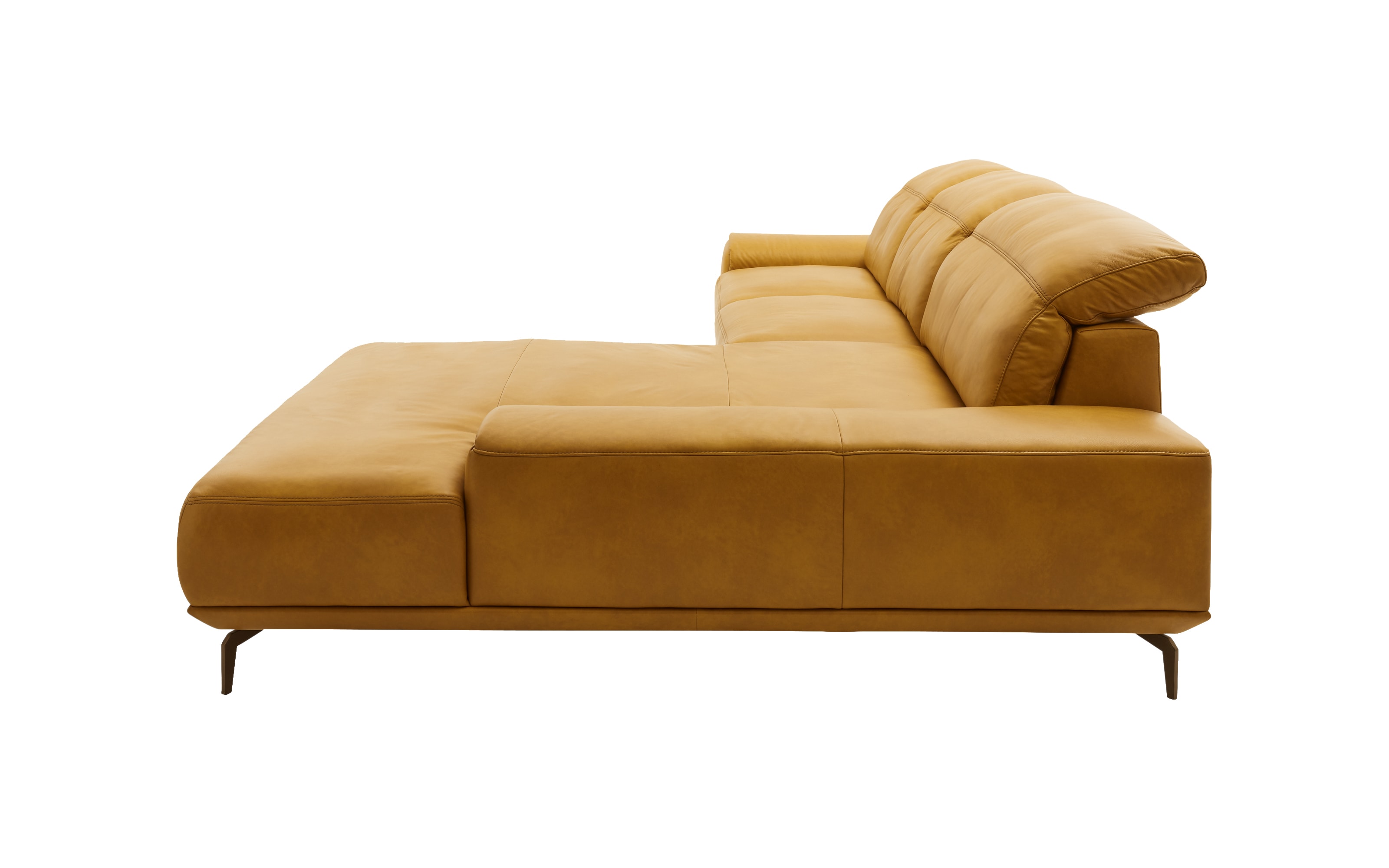 Wohnlandschaft MR 2490, kurkuma, Longchair rechts