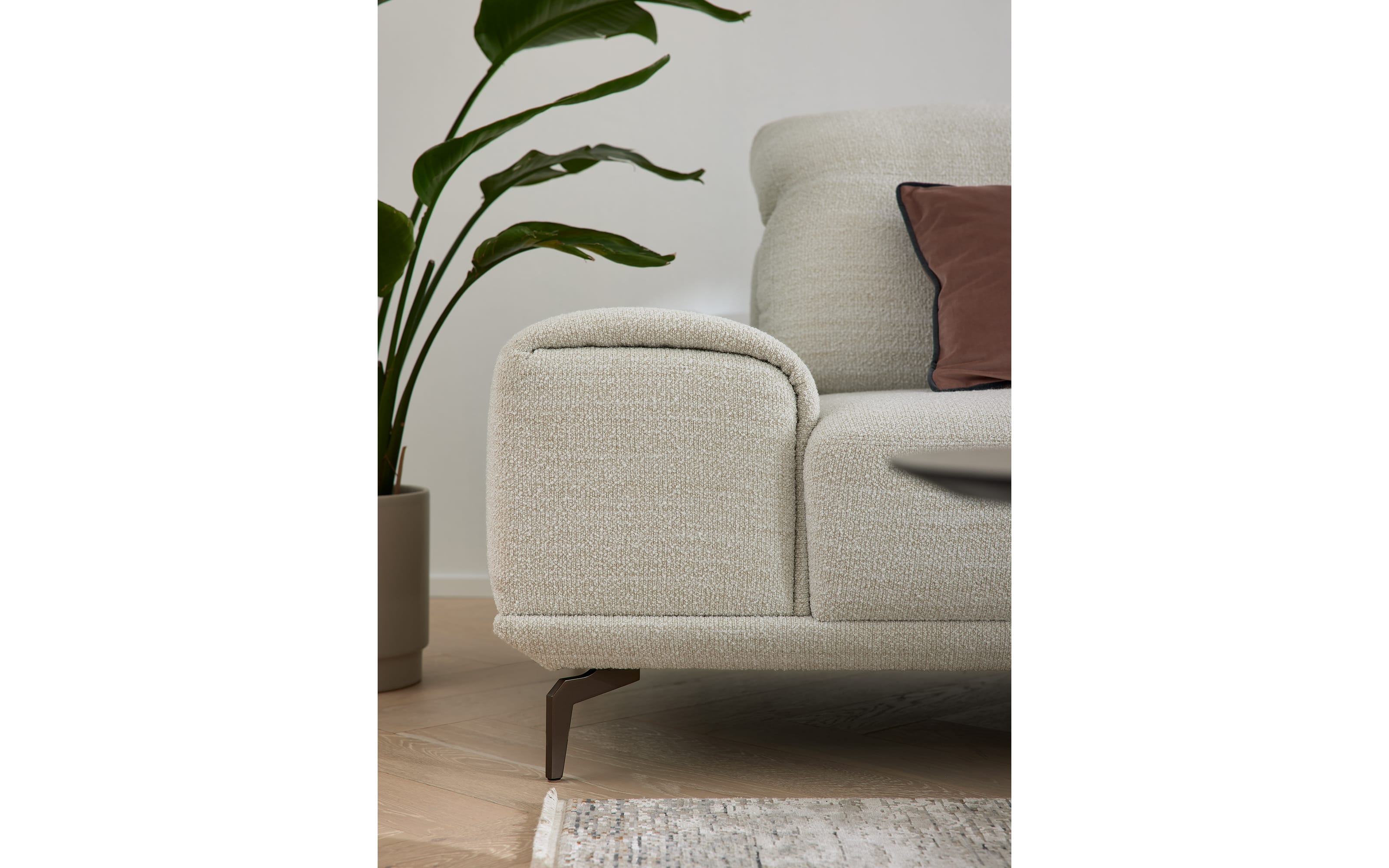 Wohnlandschaft MR 2490, hellgrau