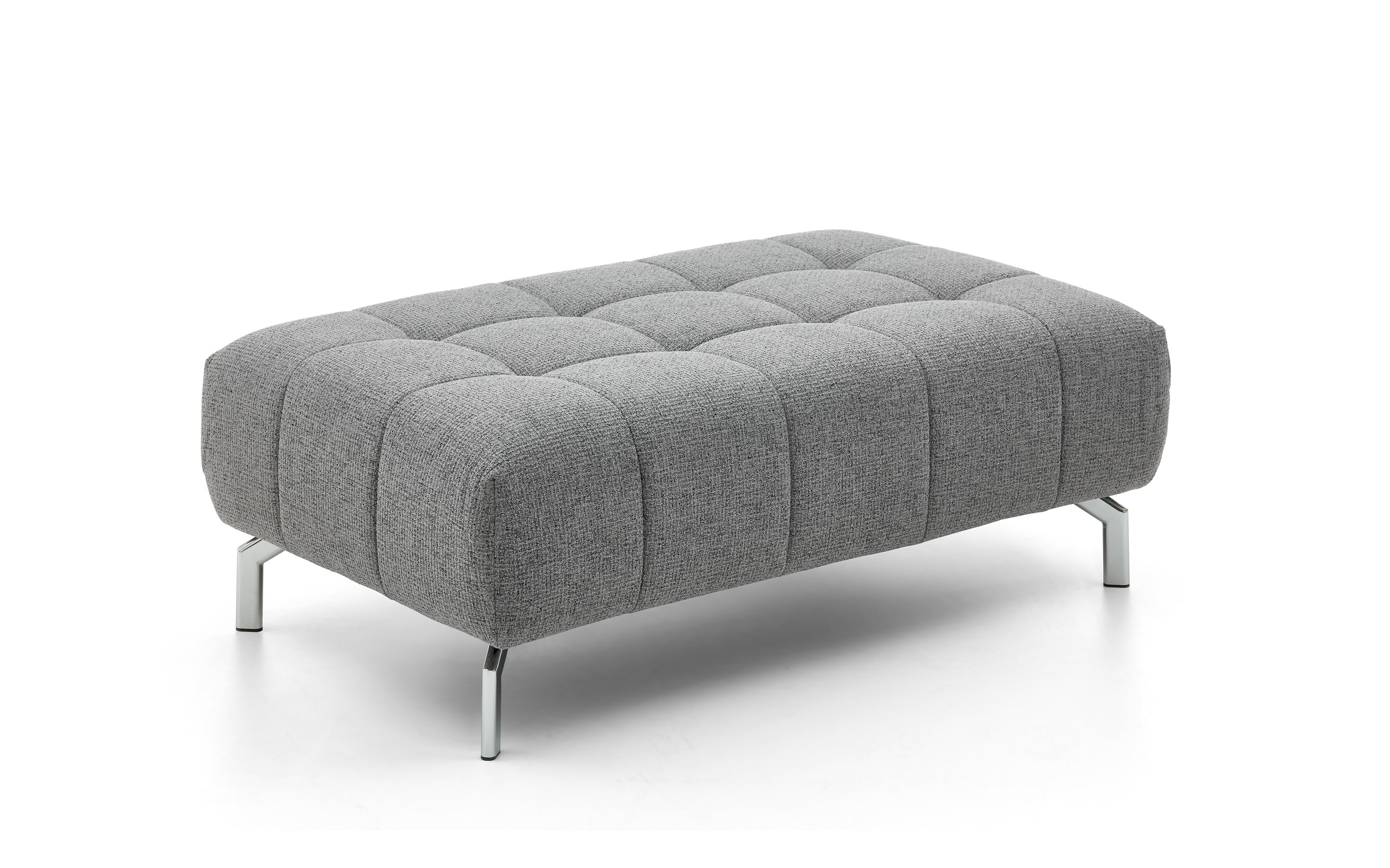 XXL-Hocker Message, grau