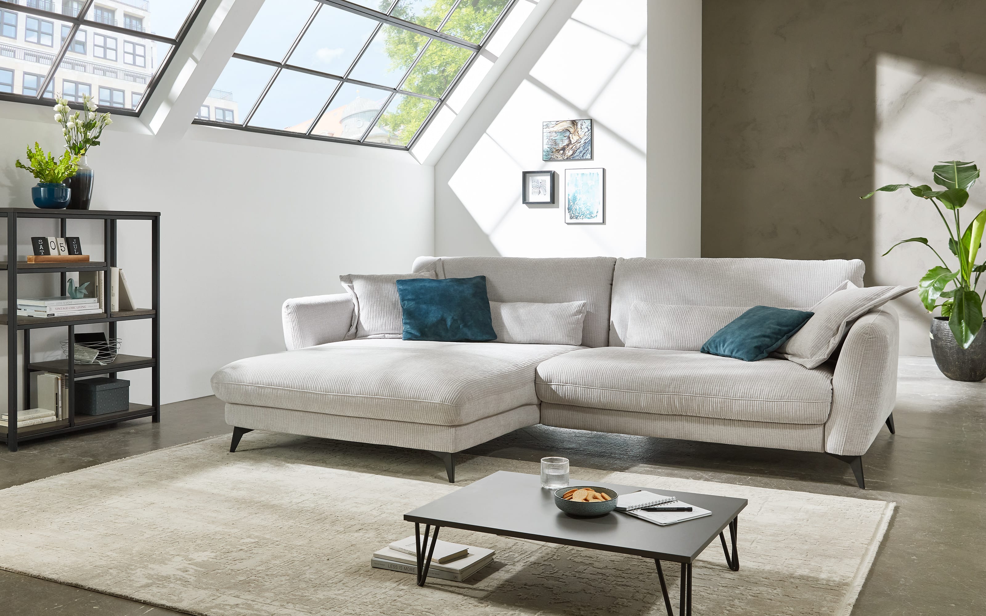 Wohnlandschaft MP-IN23149, silber