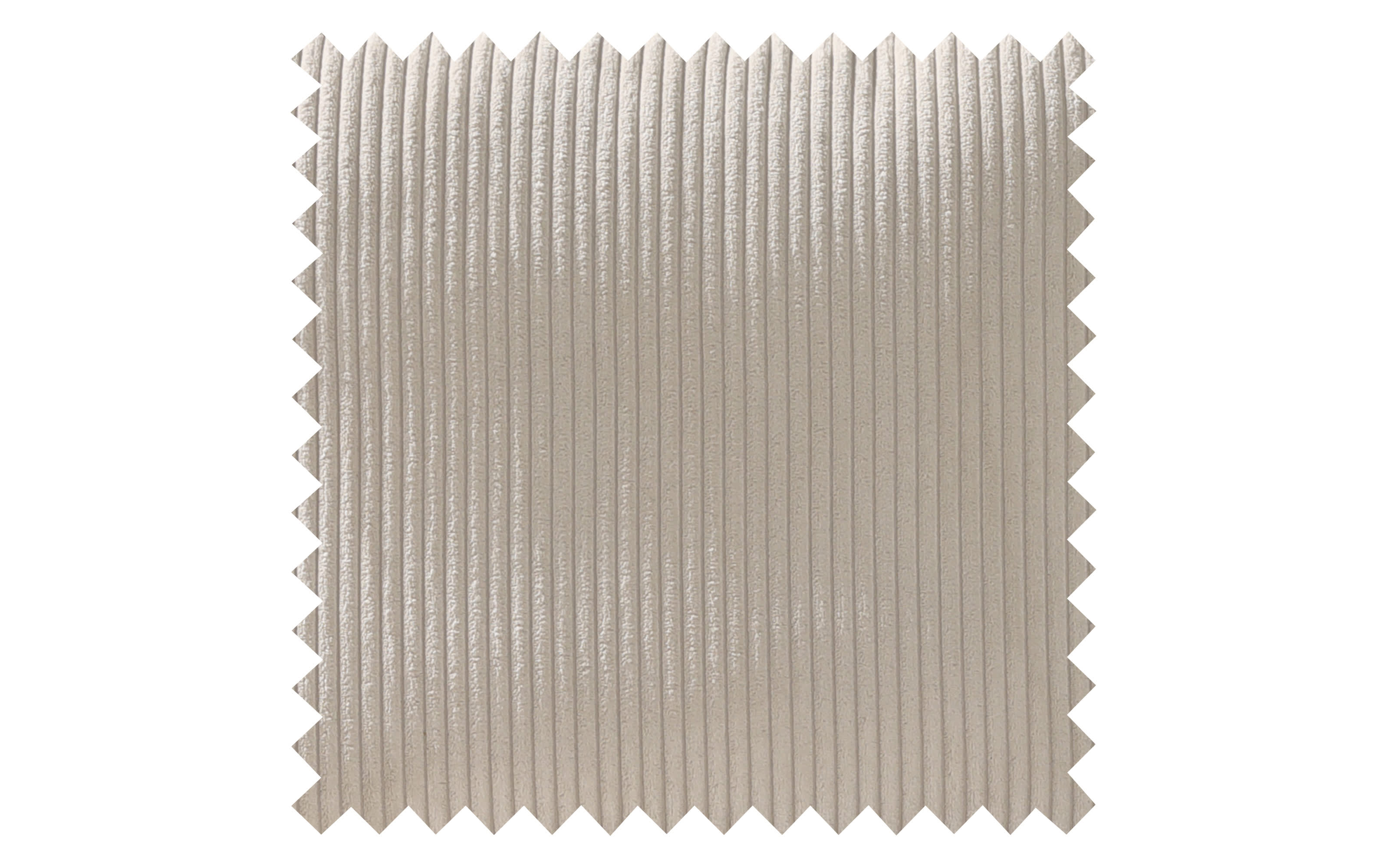 Querschläfer Andrew, Cord, beige, Liegefläche 140 x 194 cm