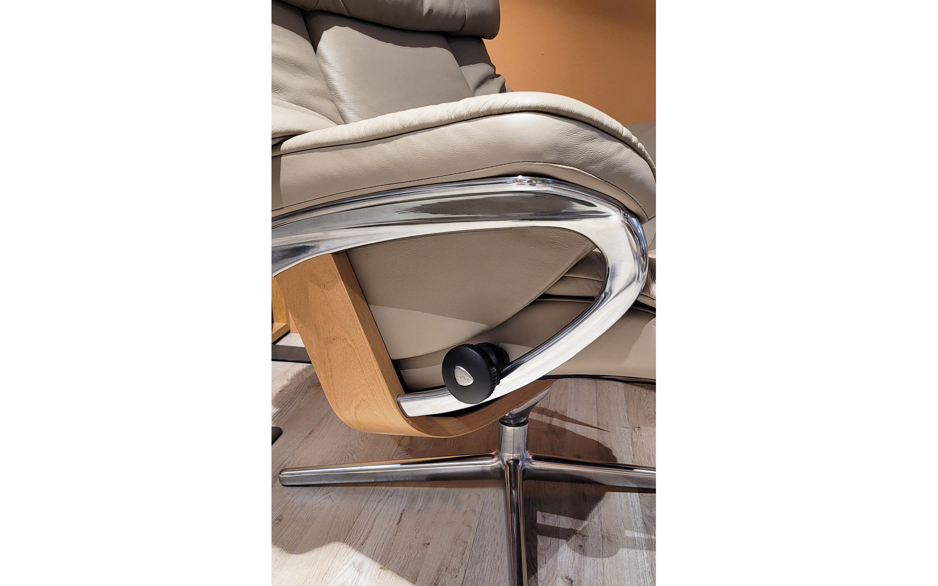 Ruhesessel Stressless M Reno 1169,  grau, 360° drehbar