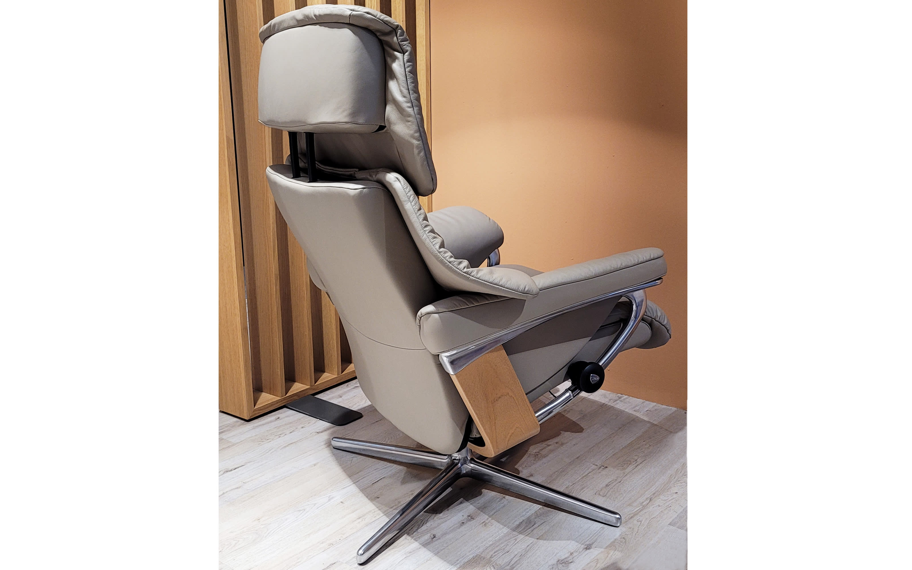 Ruhesessel Stressless M Reno 1169,  grau, 360° drehbar