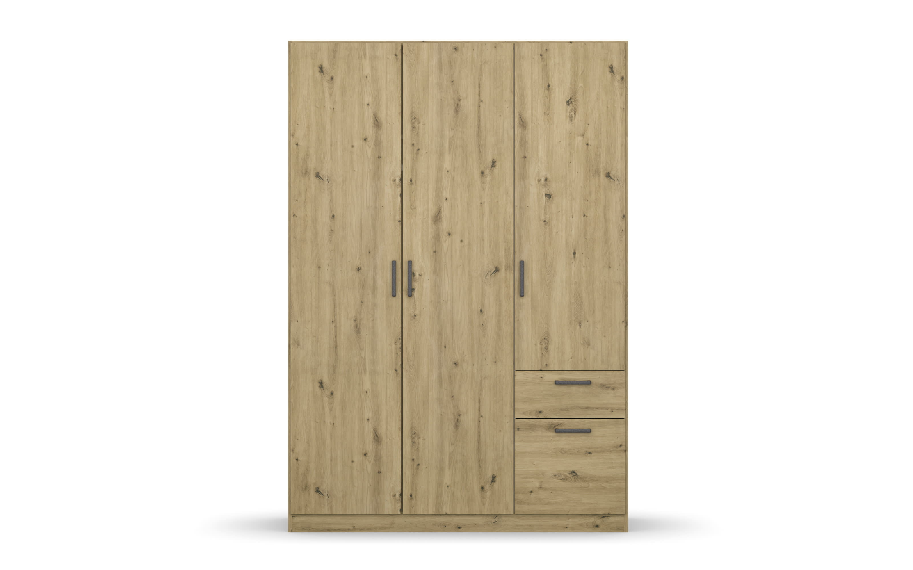 Drehtürenschrank 32Q2 Allrounder, Eiche Artisan Nachbildung, 136 x 197 cm 