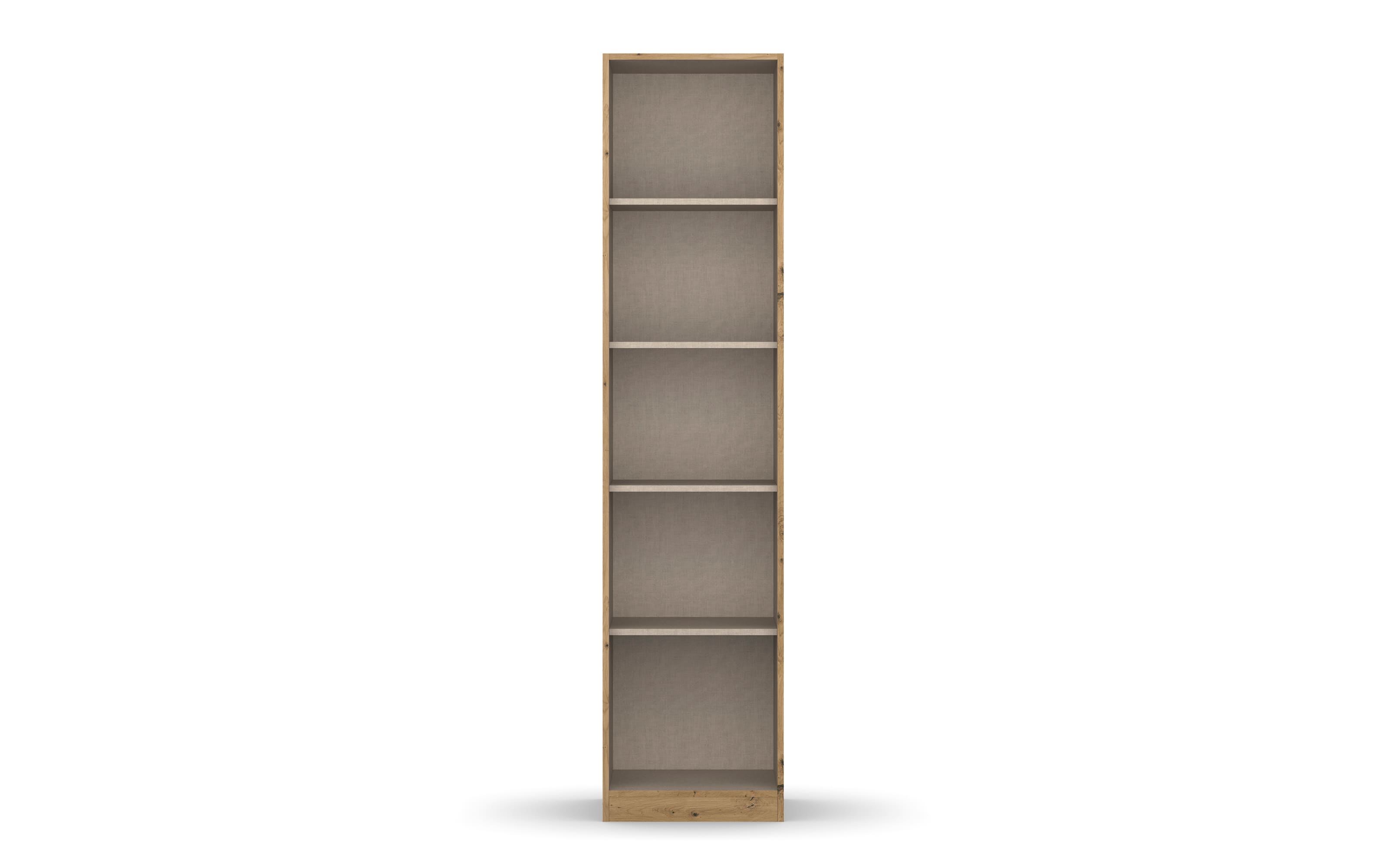 Drehtürenschrank 36A2 Allrounder, Eiche Artisan Nachbildung, 47 x 197 cm 