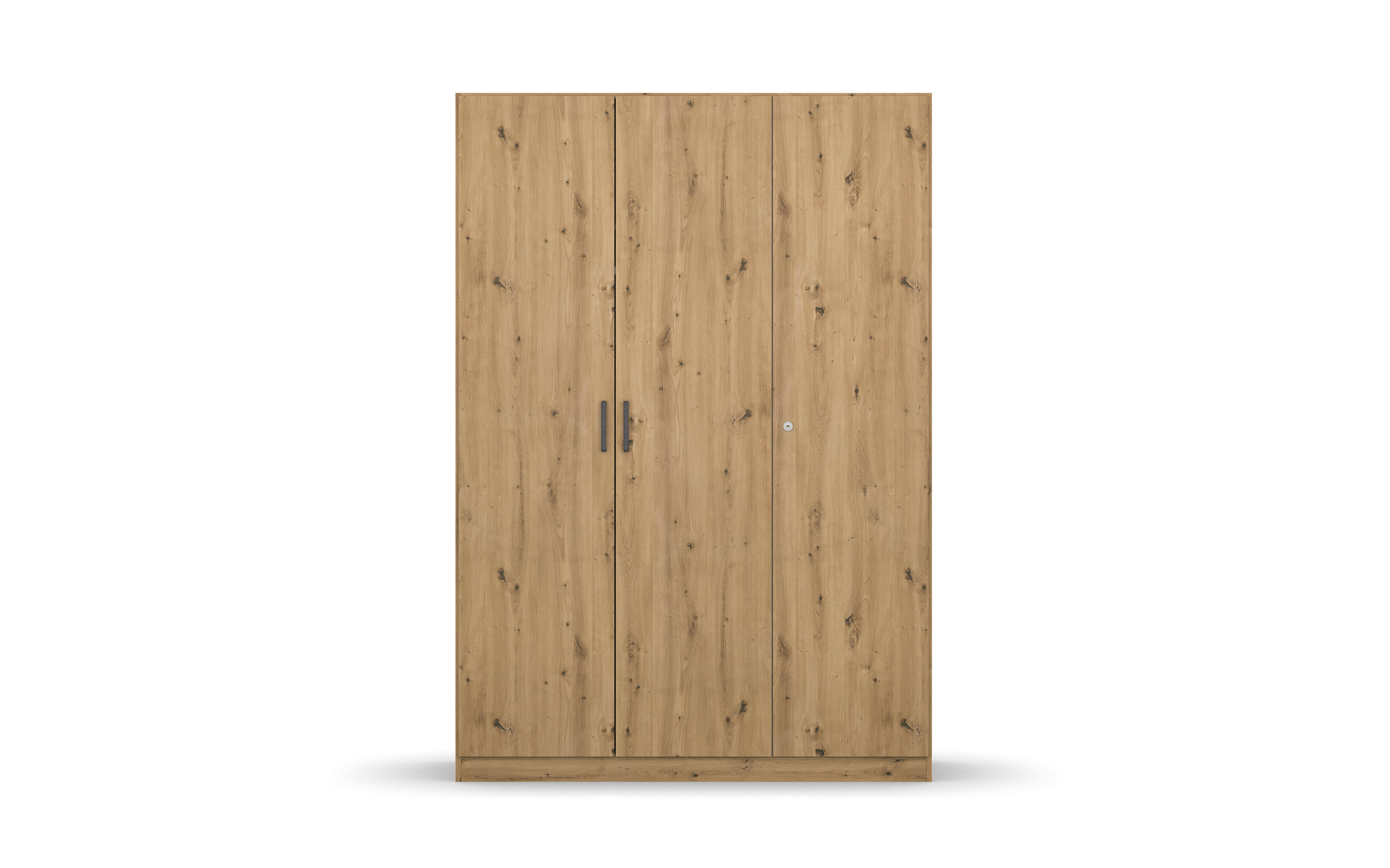 Drehtürenschrank 36A4 Allrounder, Eiche Artisan Nachbildung, 136 x 197 cm 