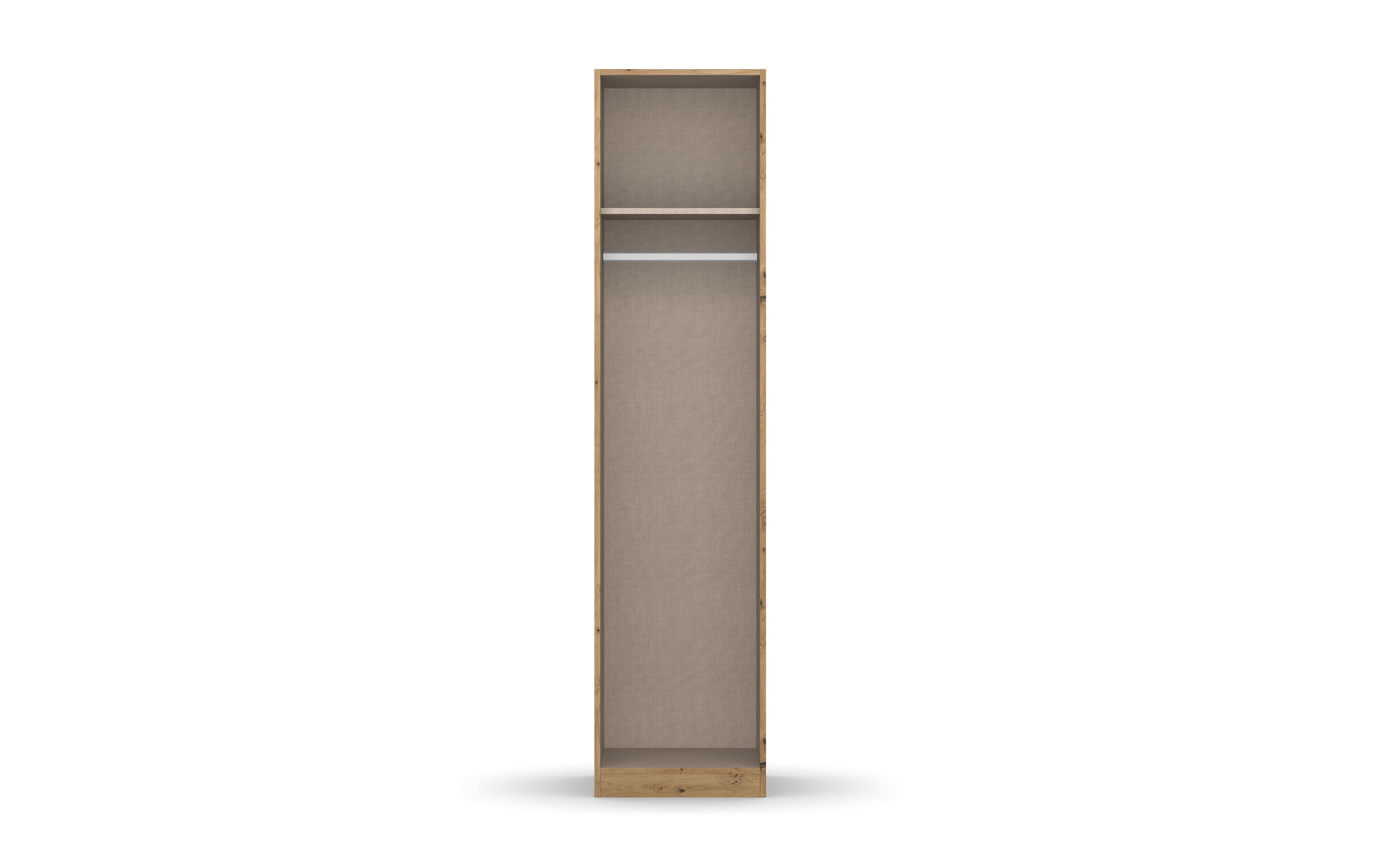 Drehtürenschrank 3726 Allrounder, Eiche Artisan Nachbildung, 47 x 197 cm 