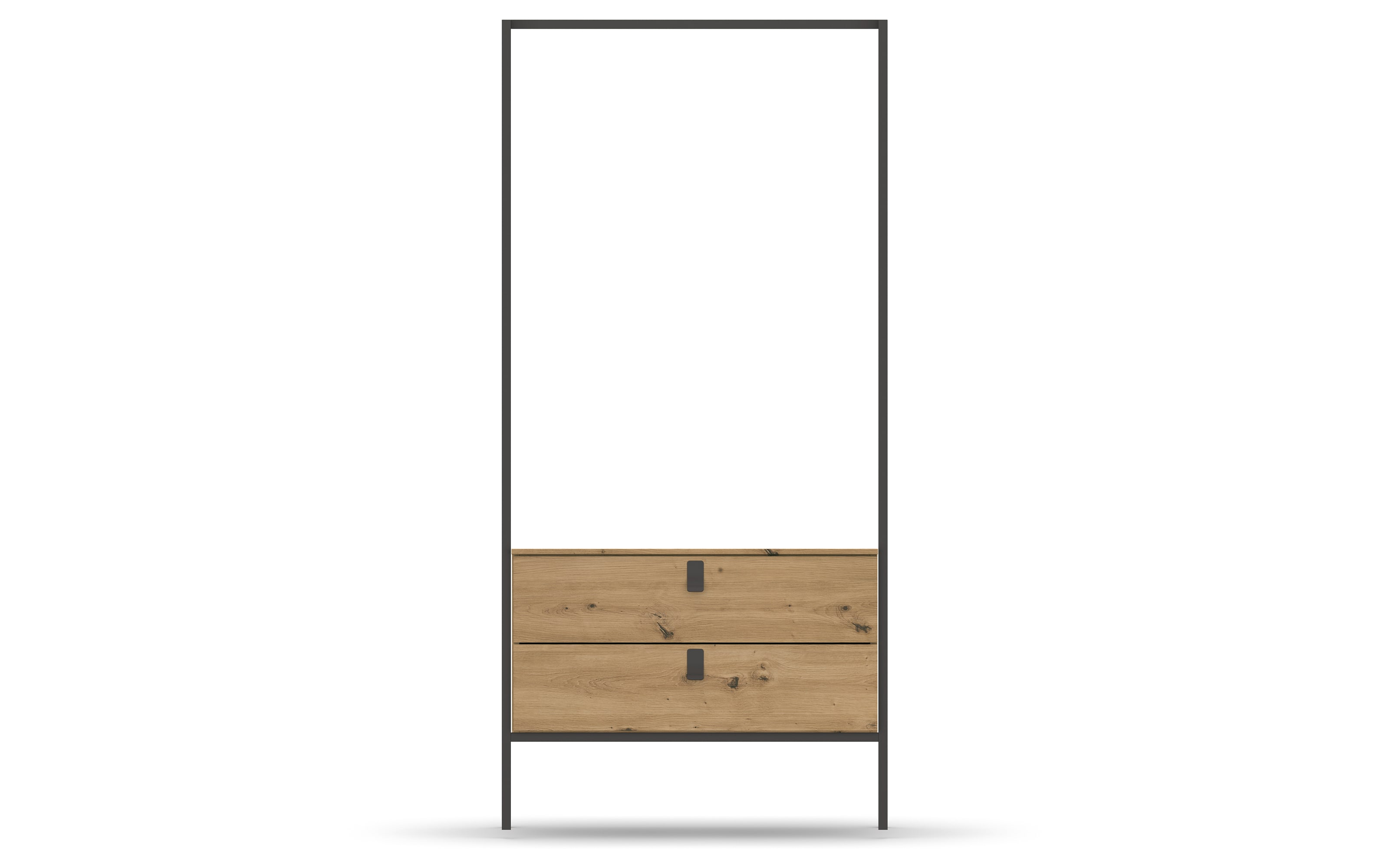 Garderobe Mapy, Eiche Artisan Nachbildung, 84 x 117 cm