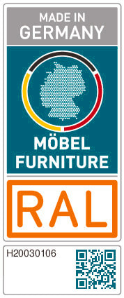 Sideboard Skara, grau/graphit, inkl. Push-to-Open Funktion