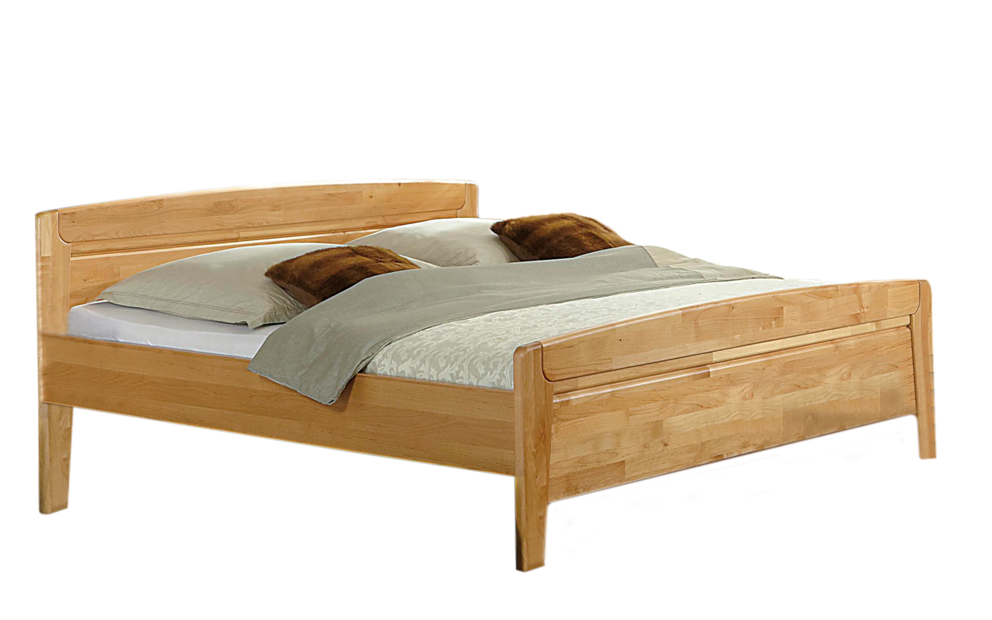Komfort-Doppelbett Lausanne, Erle teilmassiv, 180 x 200 cm online bei  Hardeck kaufen