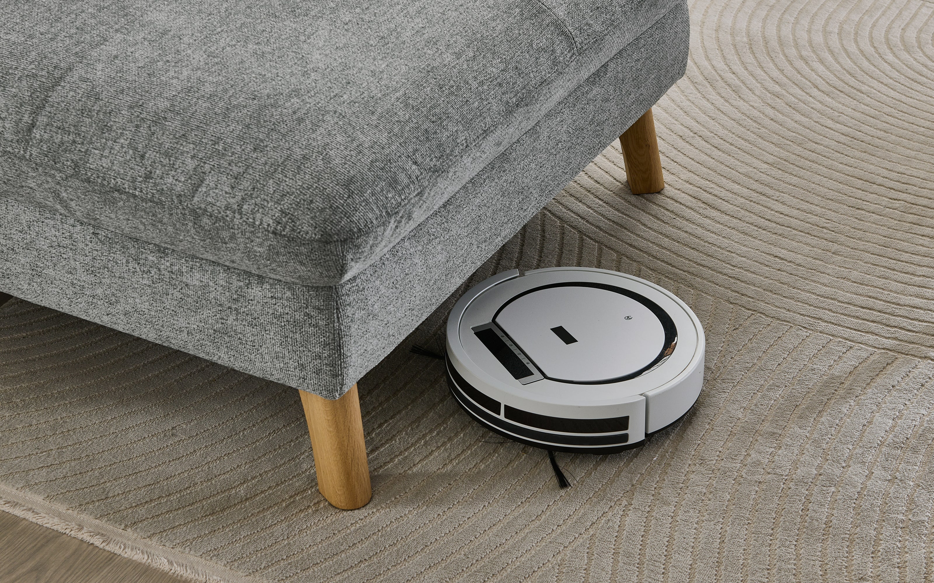 Wohnlandschaft Livento, grau, inkl. Funktionen