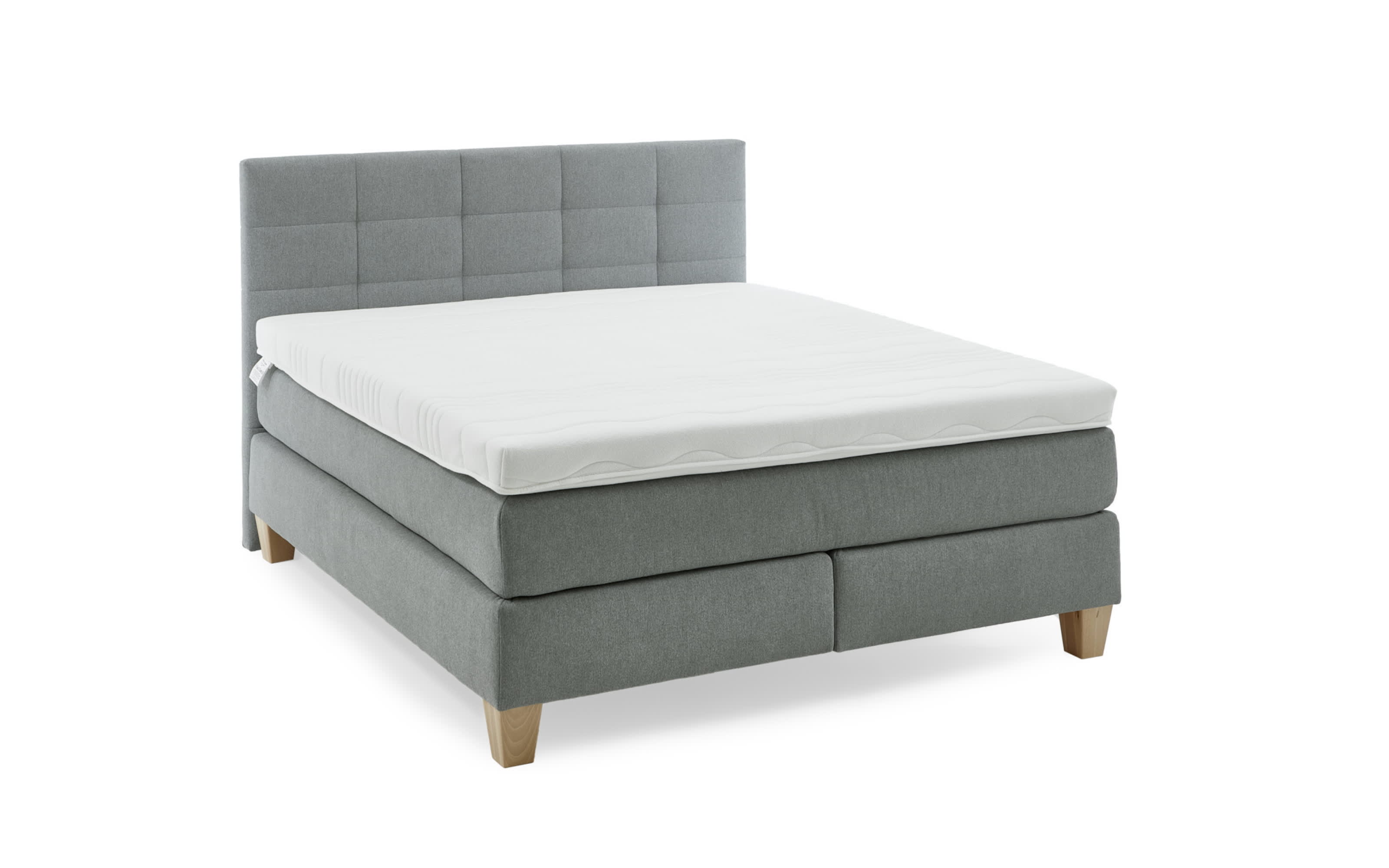 Boxspringbett OC-BX23165, steel, 180 x 200 cm