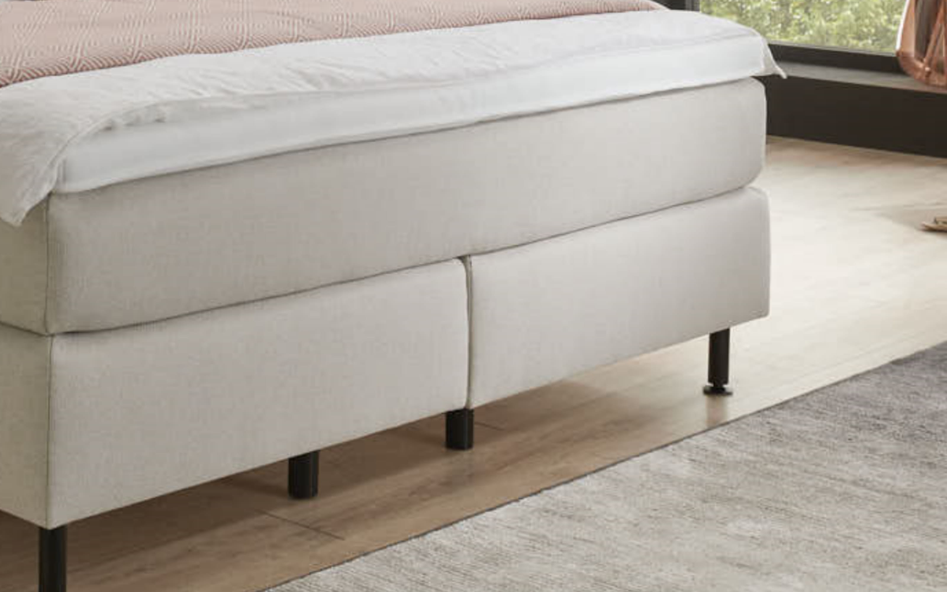 Boxspringbett OC-BX23164, Famosa natur, 180 x 200 cm