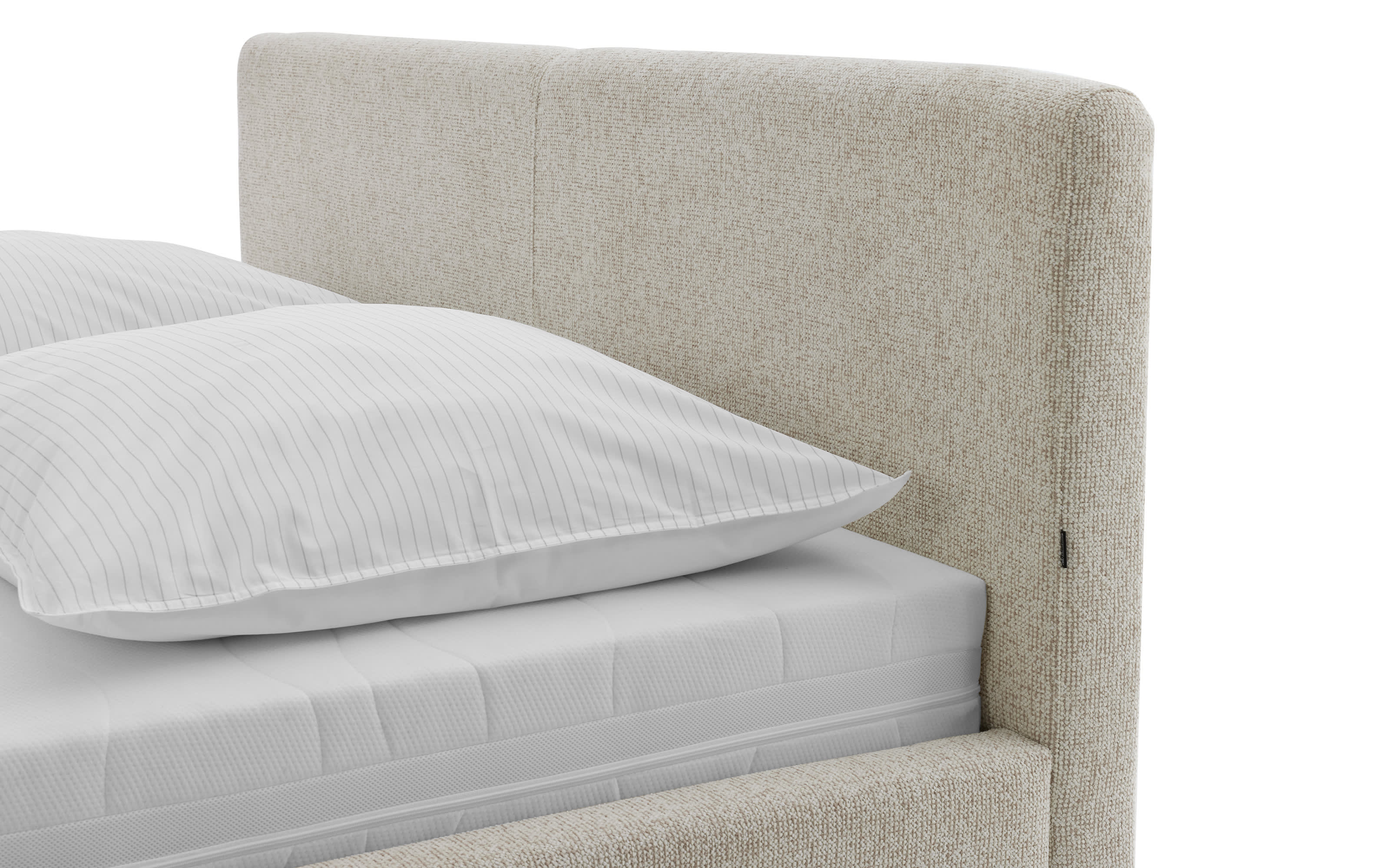 Polsterbett Delphi, beige, 180 x 200 cm