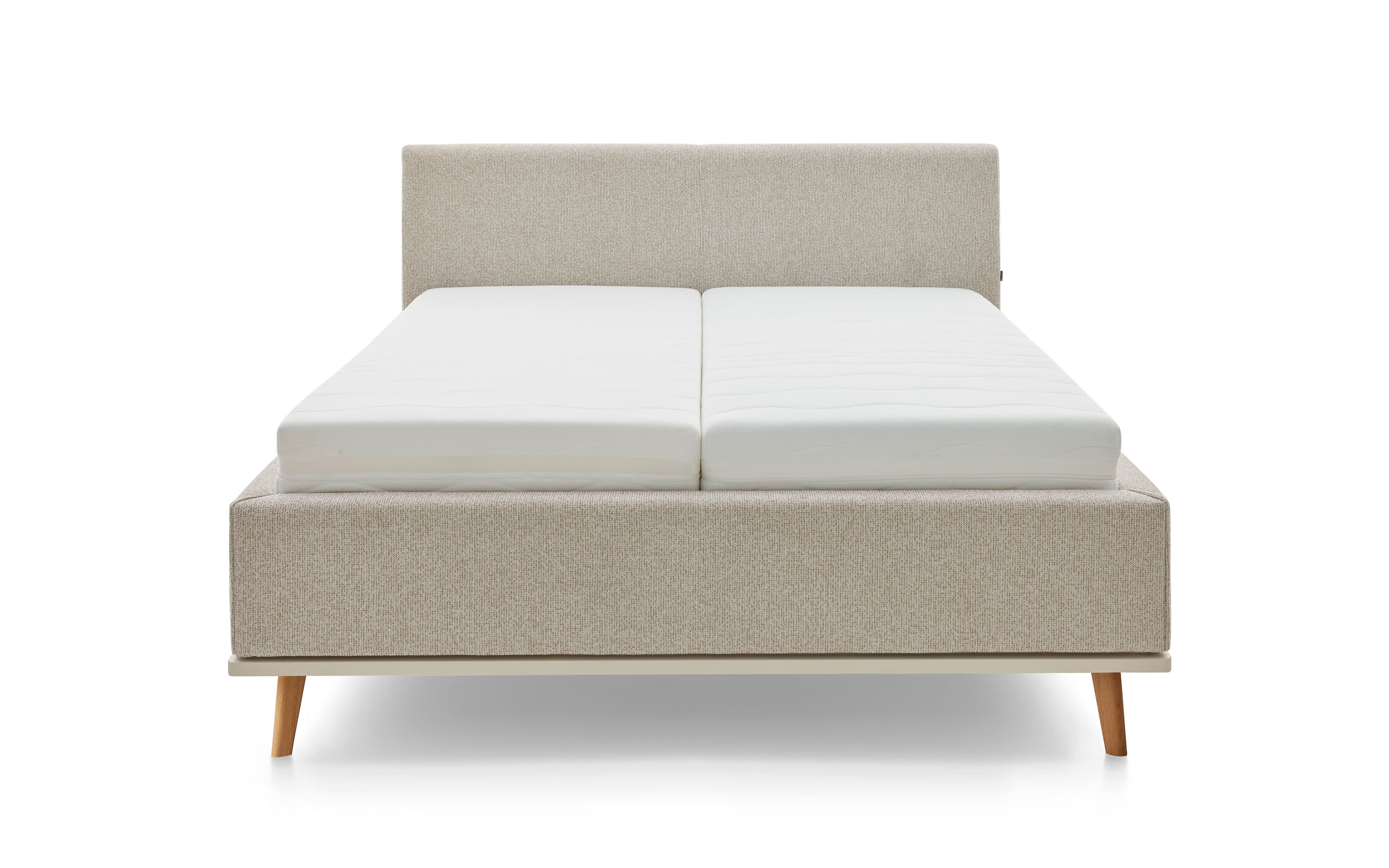 Polsterbett Delphi, beige, 180 x 200 cm