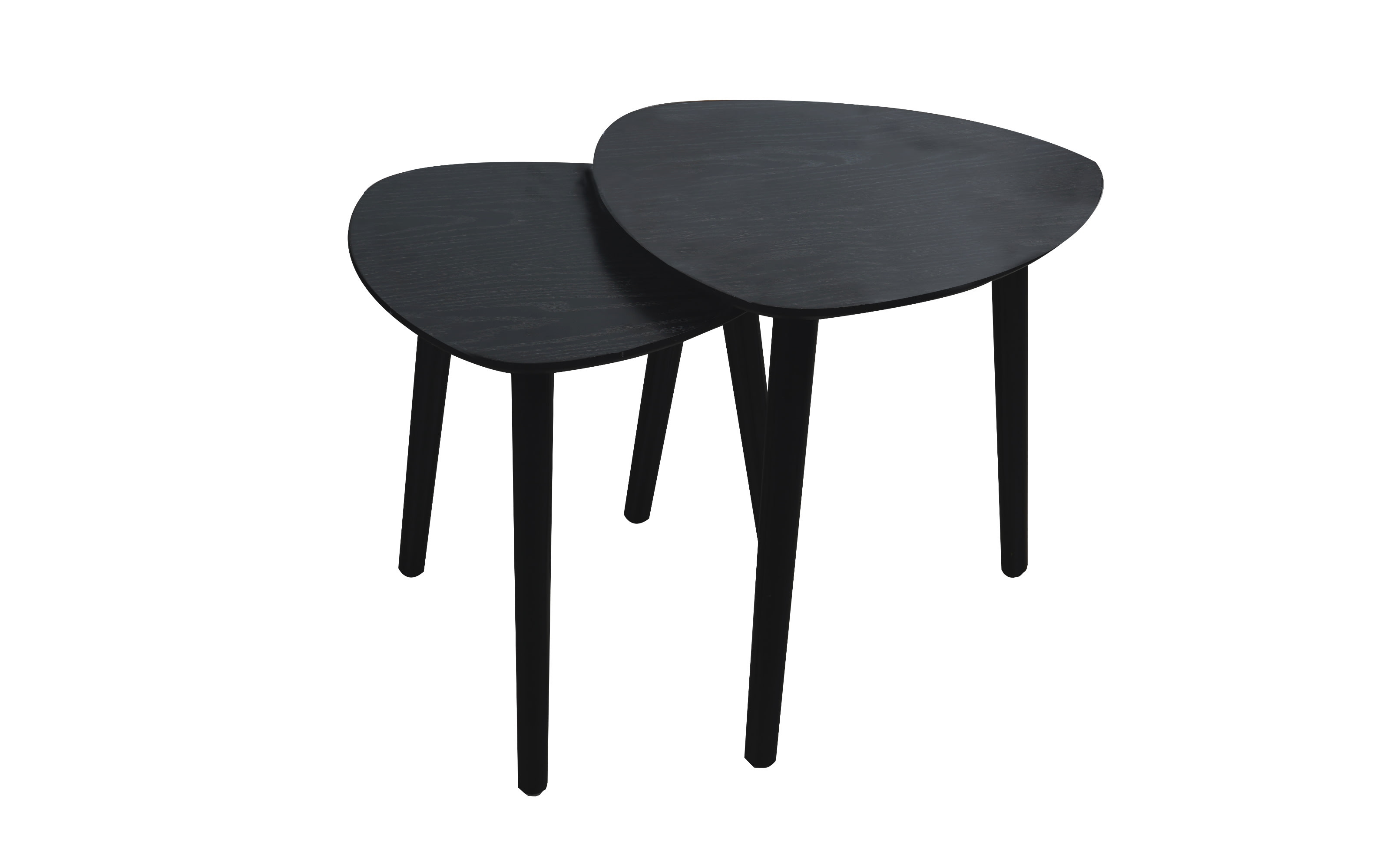 Beistelltisch Twinny, schwarz