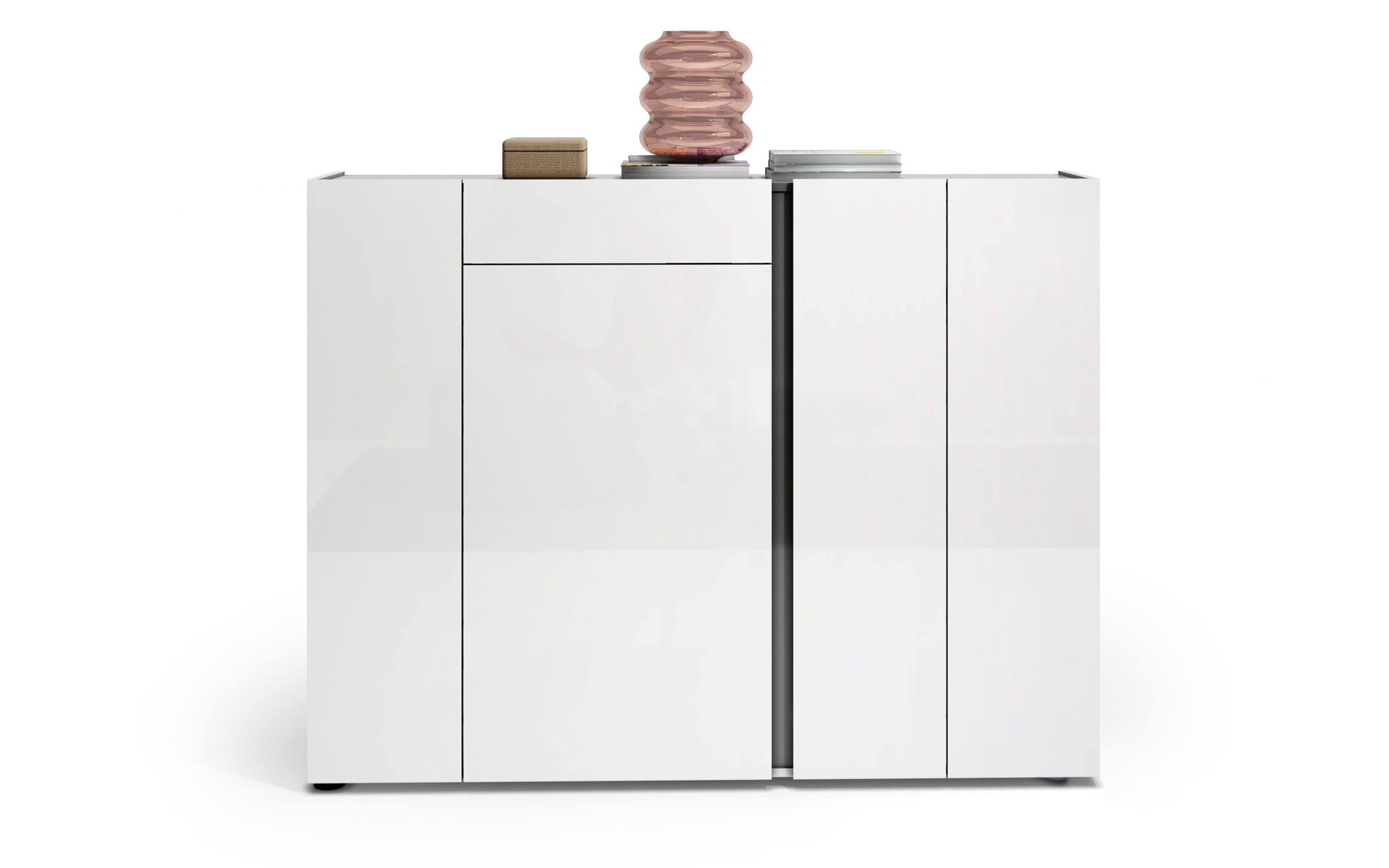 Schuhschrank III Atrium, weiß, 149 x 115 cm online bei Hardeck kaufen