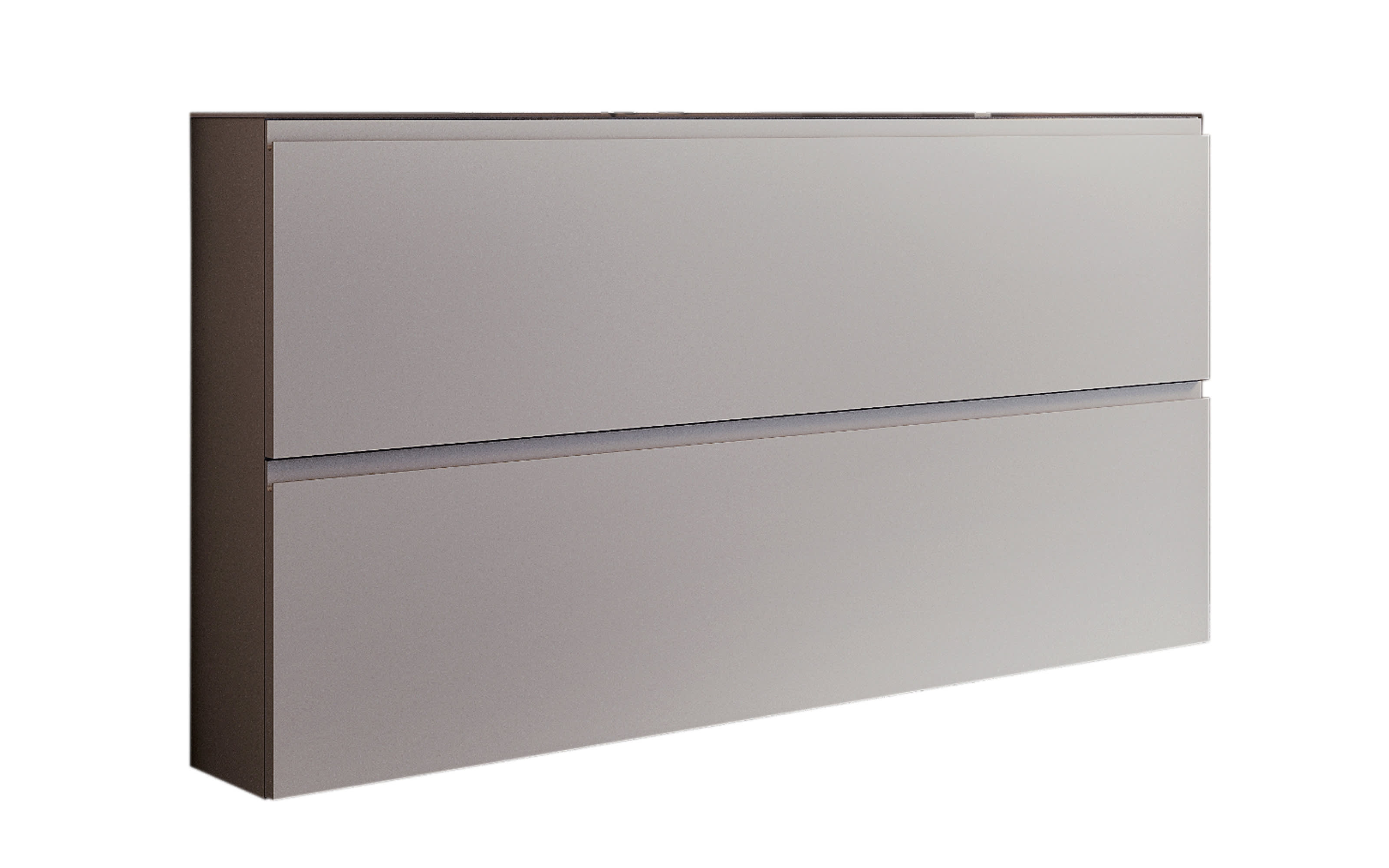 Dielengarderobe Gardasee, taupe