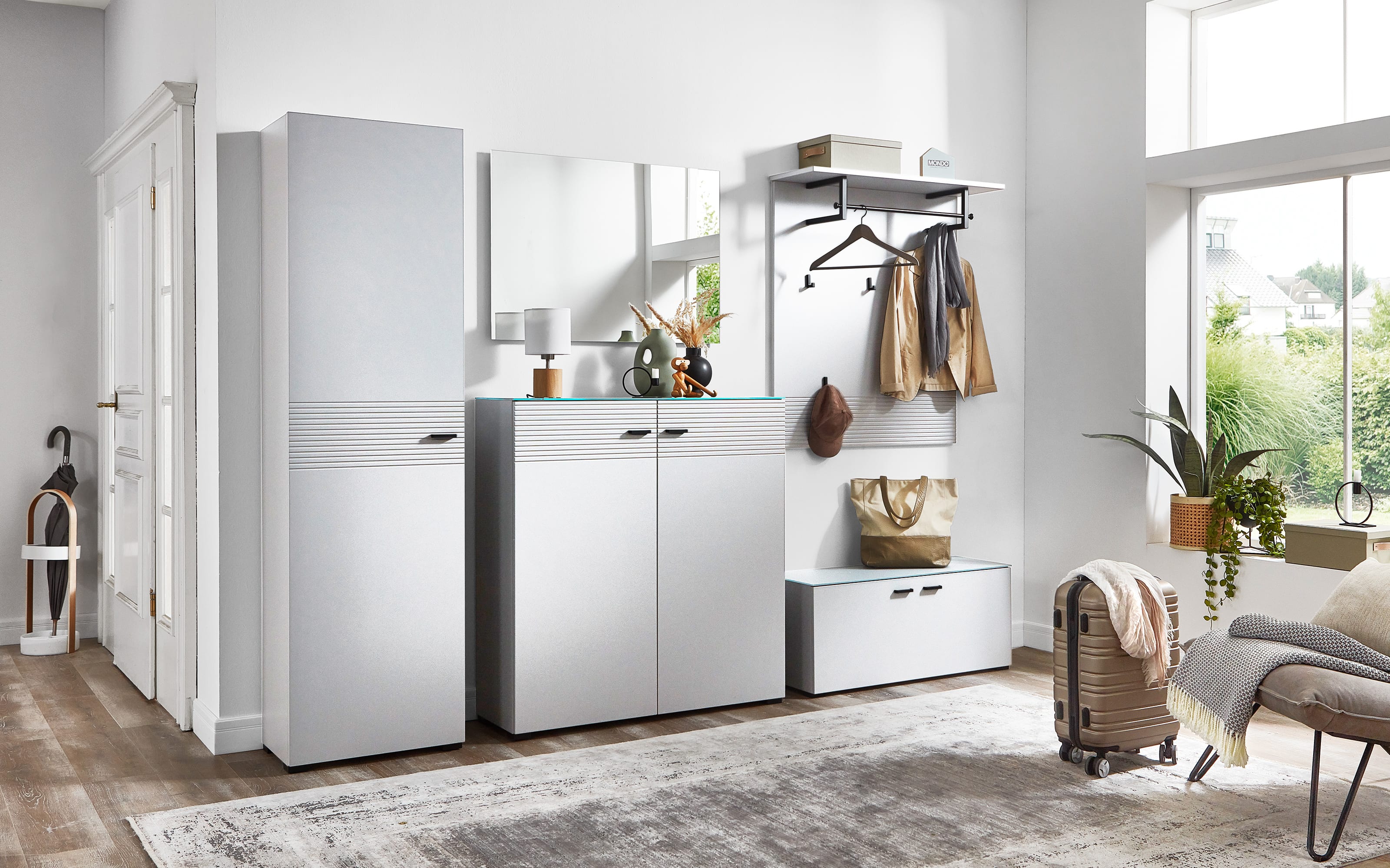 Mehrzweckschrank Filigro, weiß