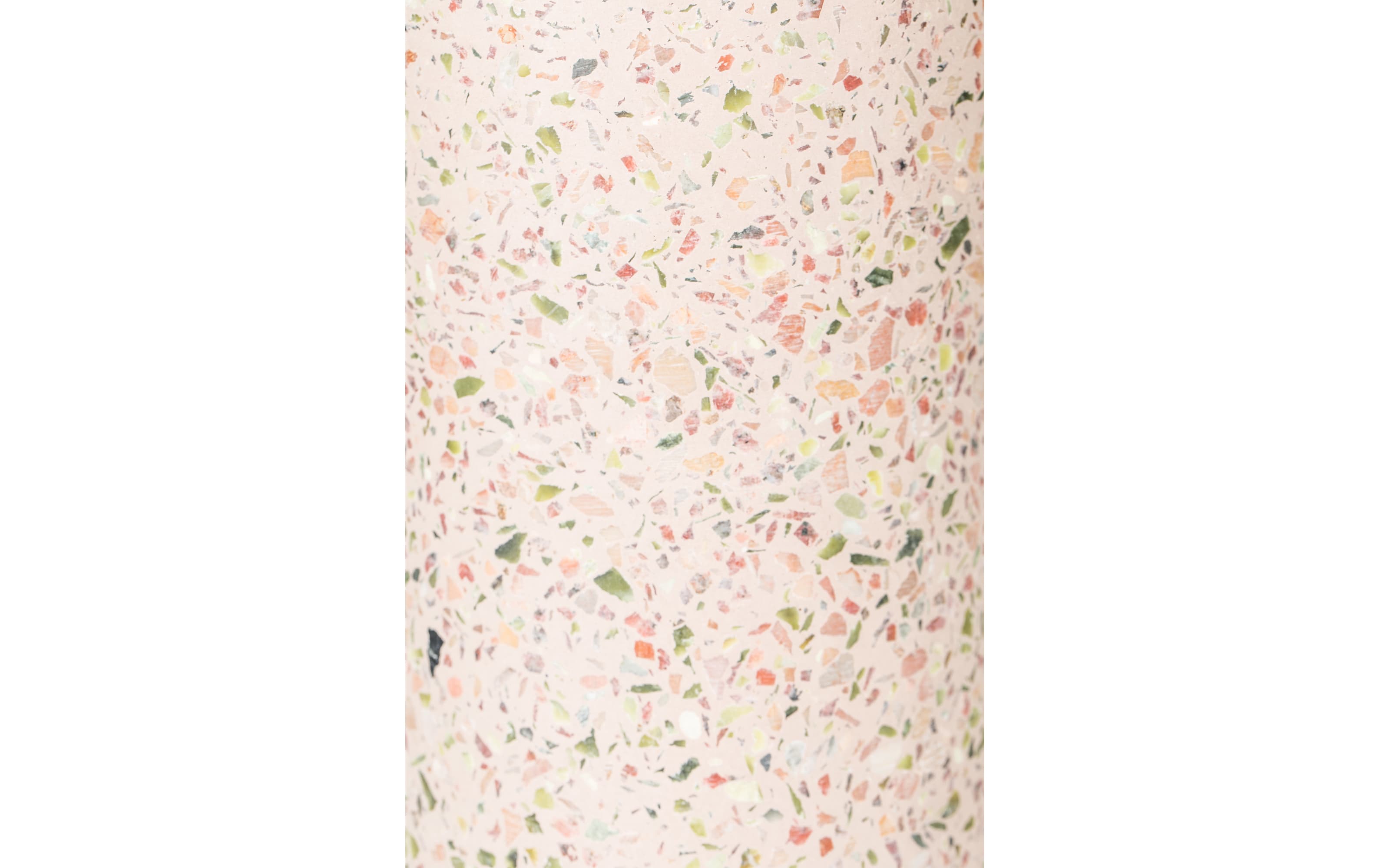 Vase Fajen aus Terrazzo in pink