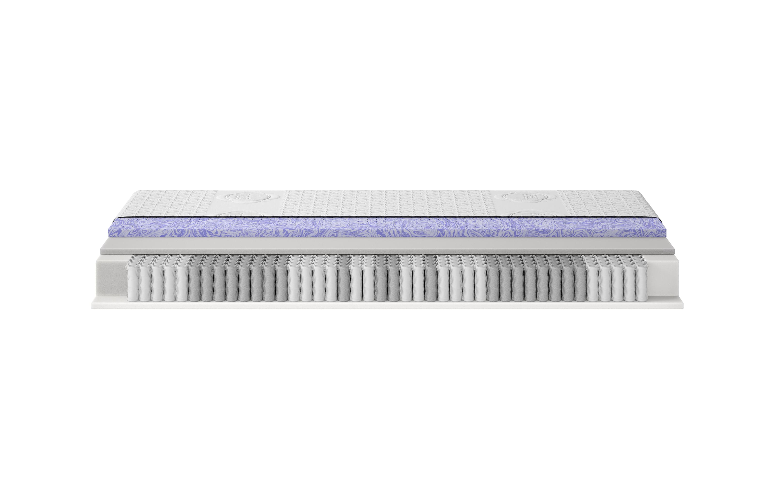 Matratze Ligula Gel-active 22 TTFK, weiß, H3, 90 x 200 cm
