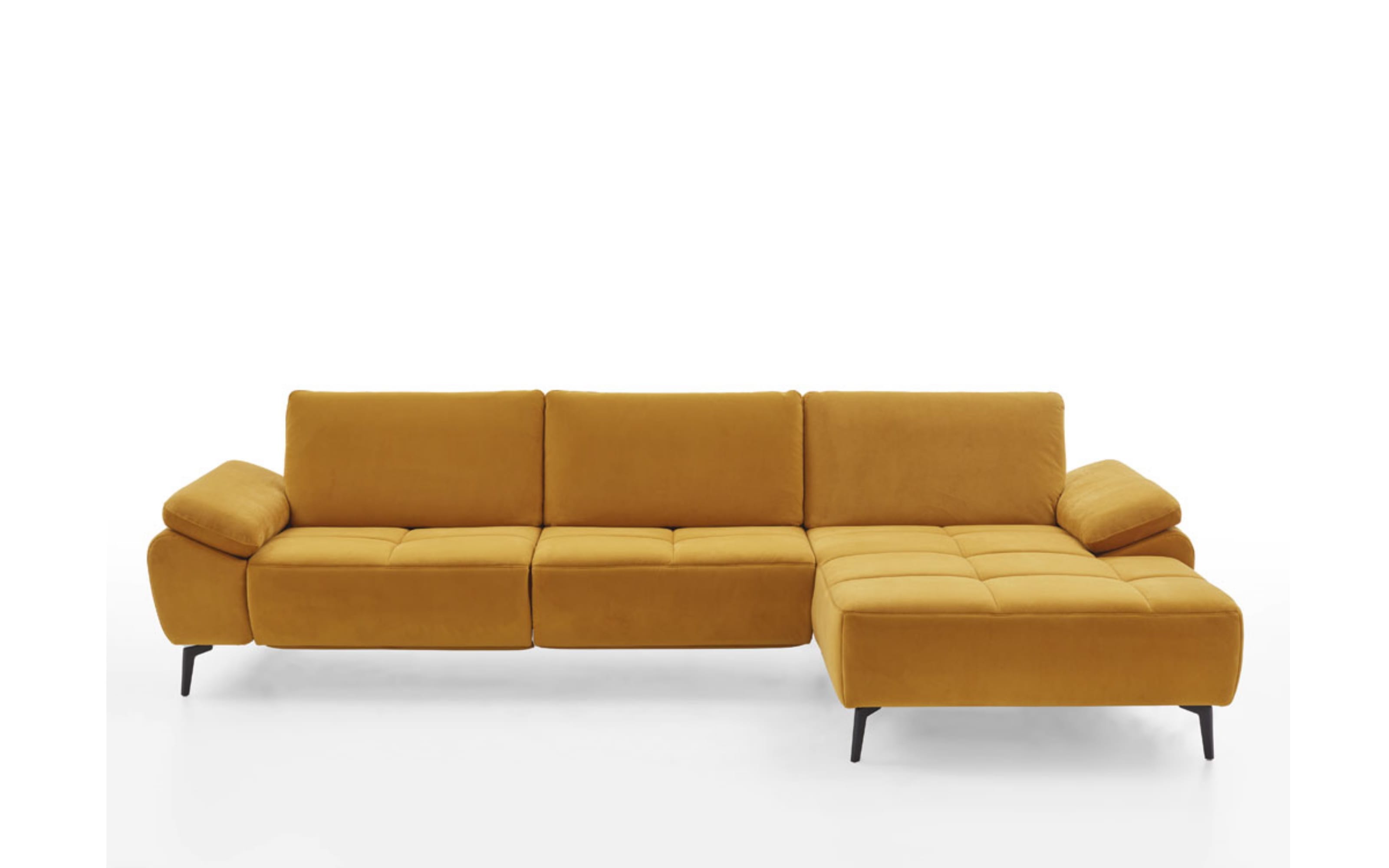 Wohnlandschaft Crooza, gelb