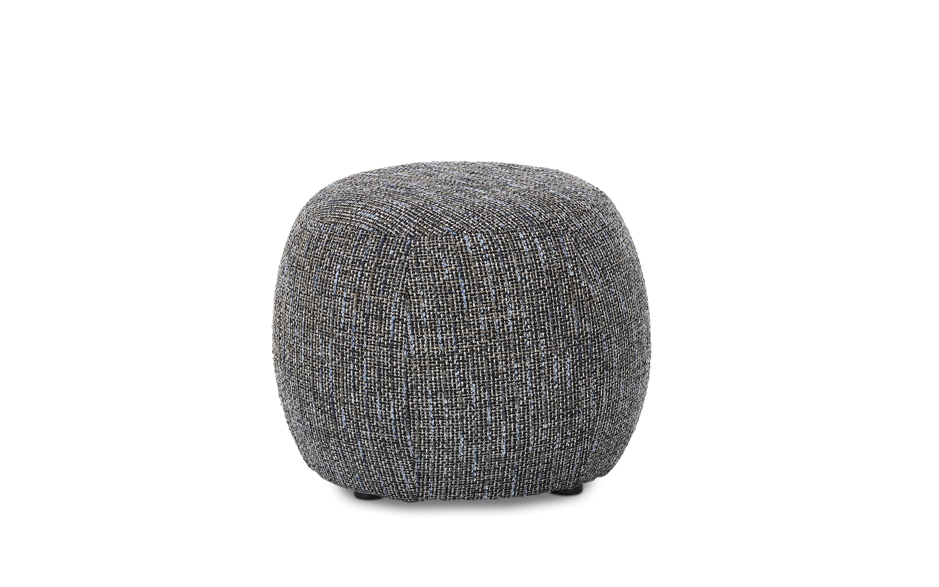 Hocker Denton, blaugrau, 60 cm 