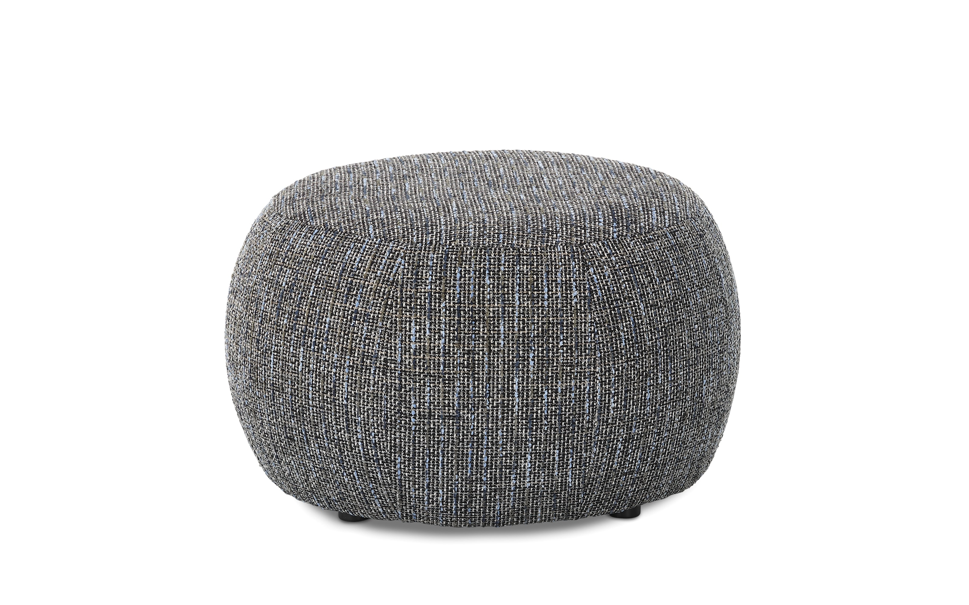 Hocker Denton, blaugrau, 80 cm 