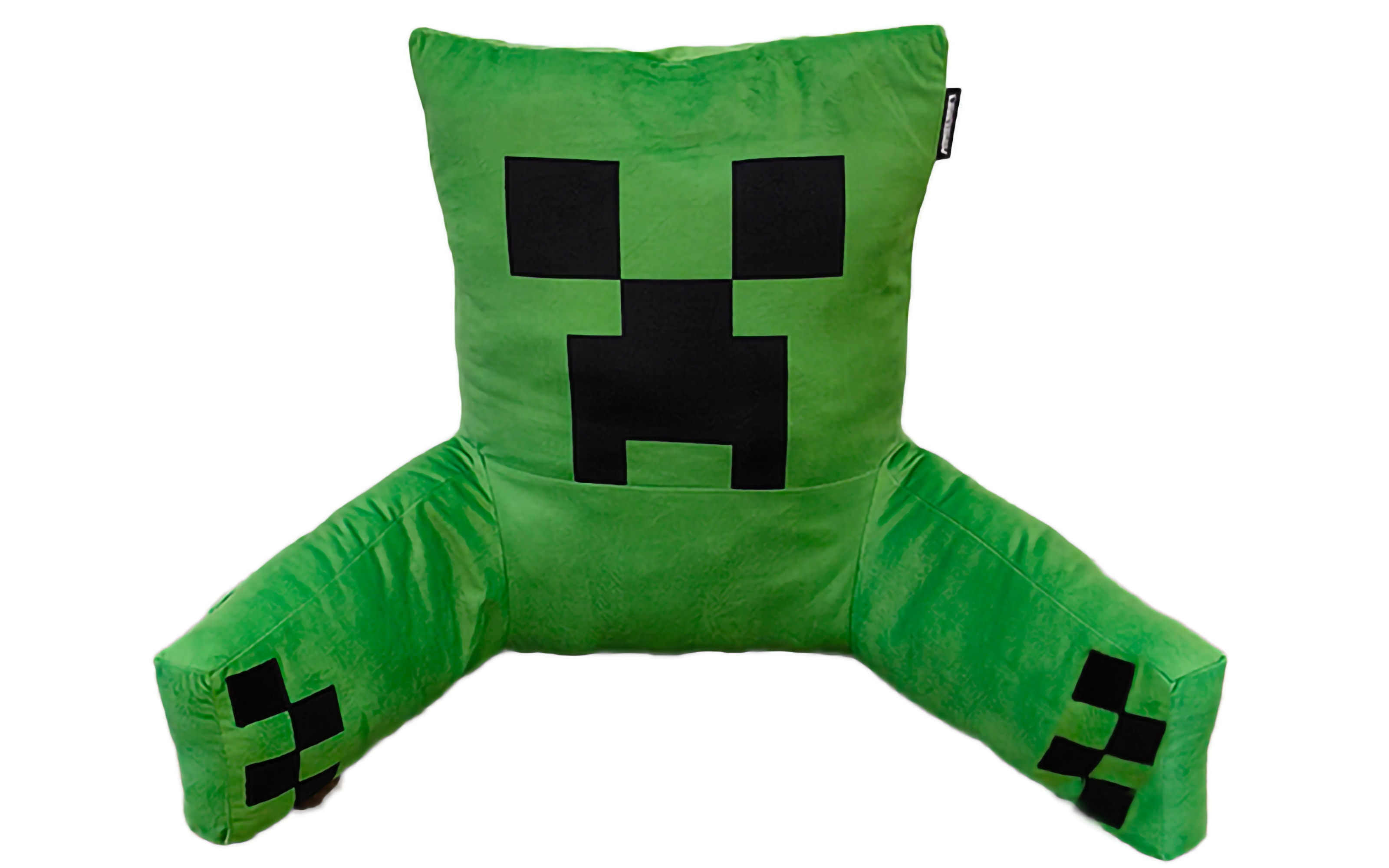 Minecraft Lesekissen Creeper, grün/schwarz