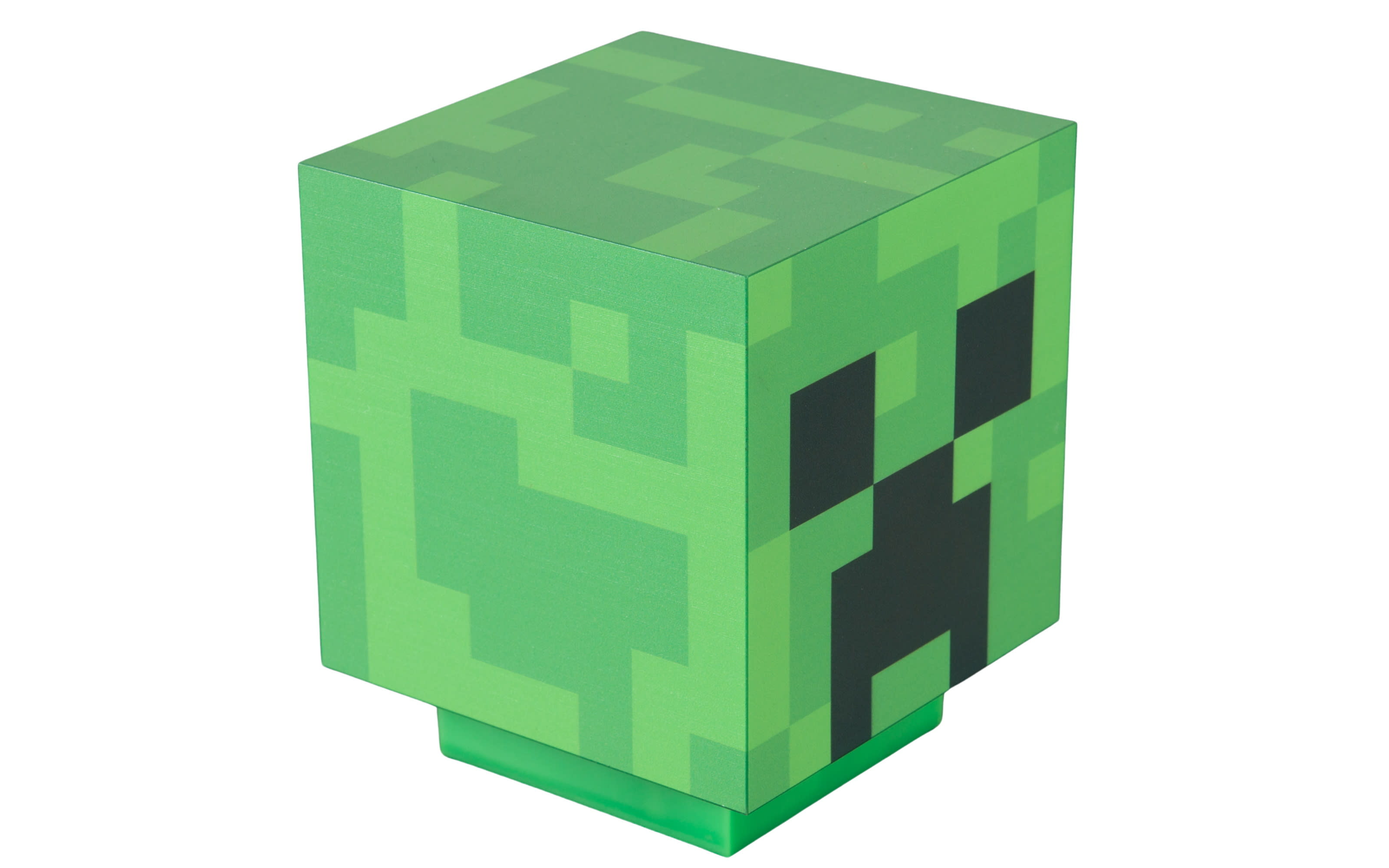 Minecraft LED-Leuchte Creeper, grün/schwarz