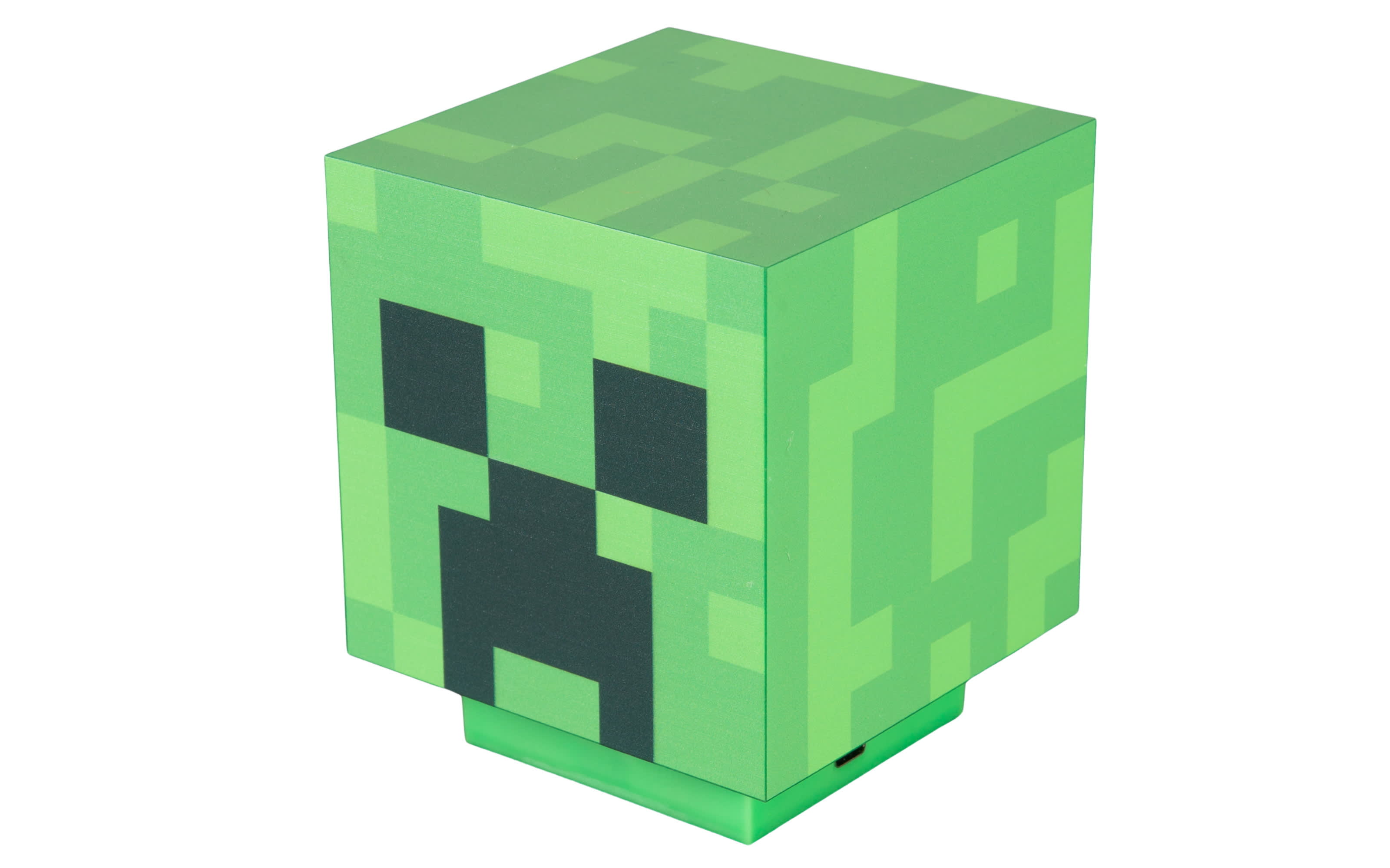 Minecraft LED-Leuchte Creeper, grün/schwarz