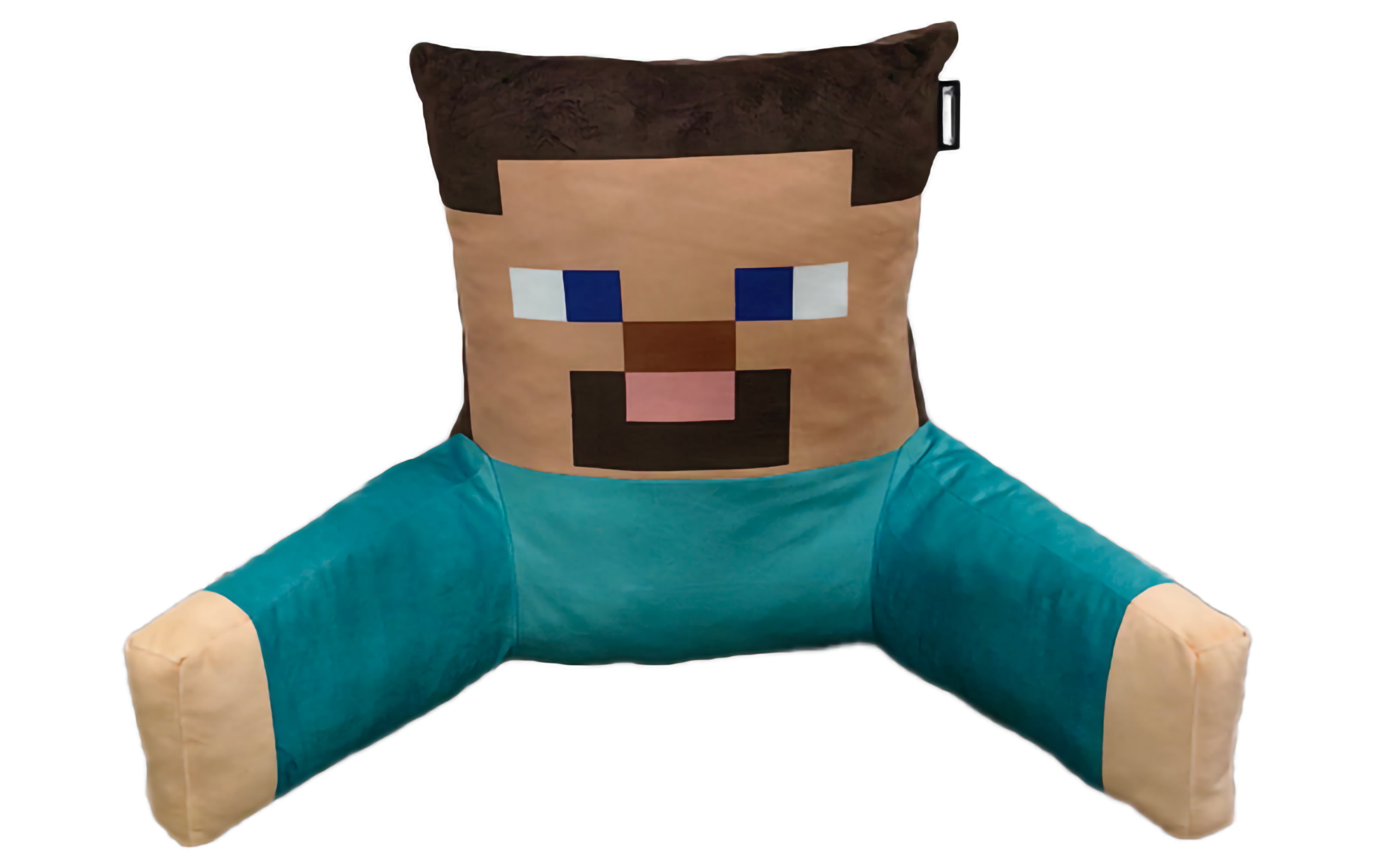 Minecraft Lesekissen Steve, blau/braun