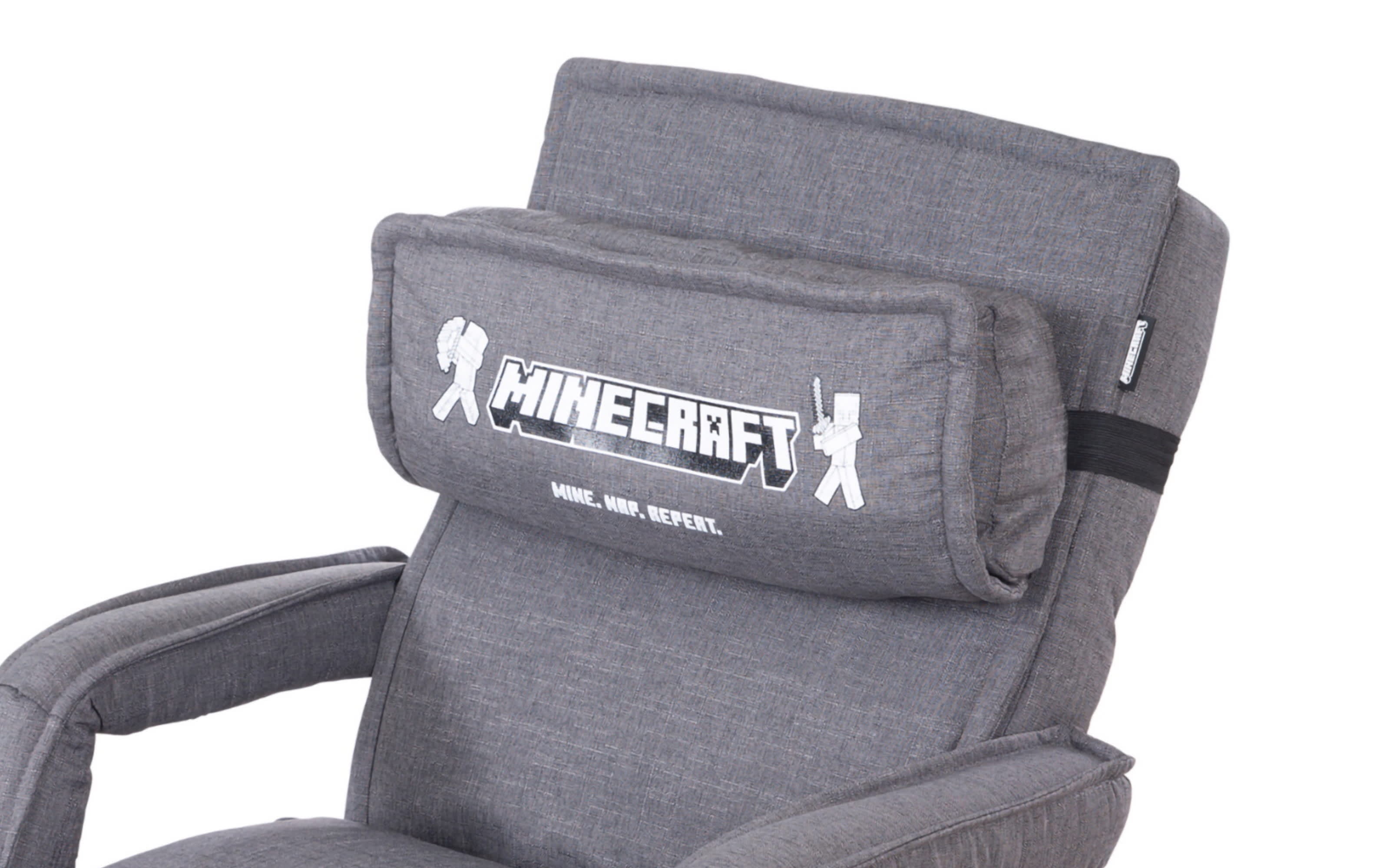 Minecraft Gaming Chair, grau