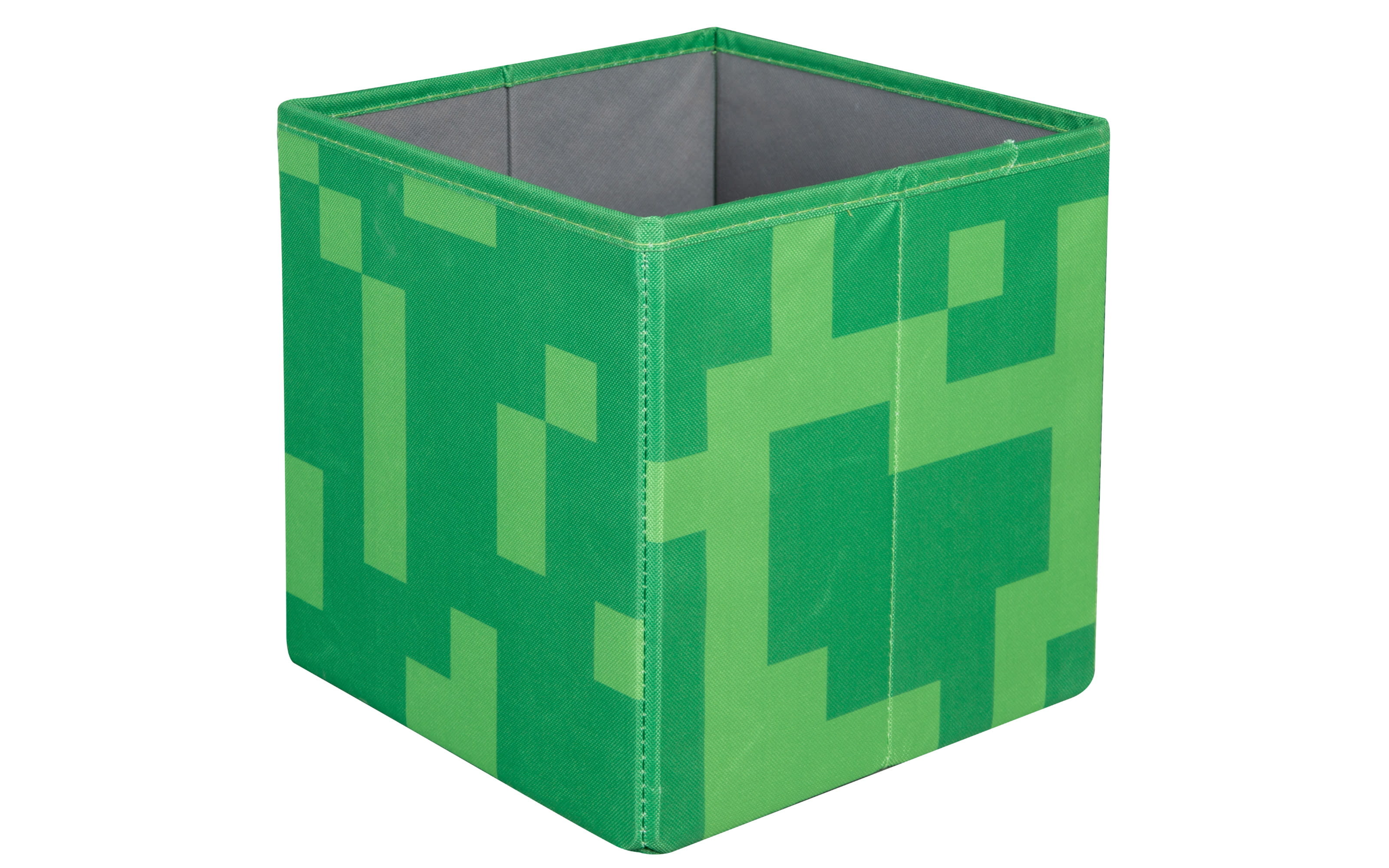 Minecraft Stoffboxen 2er-Set Zauberwürfel und Creeper, braun/grün