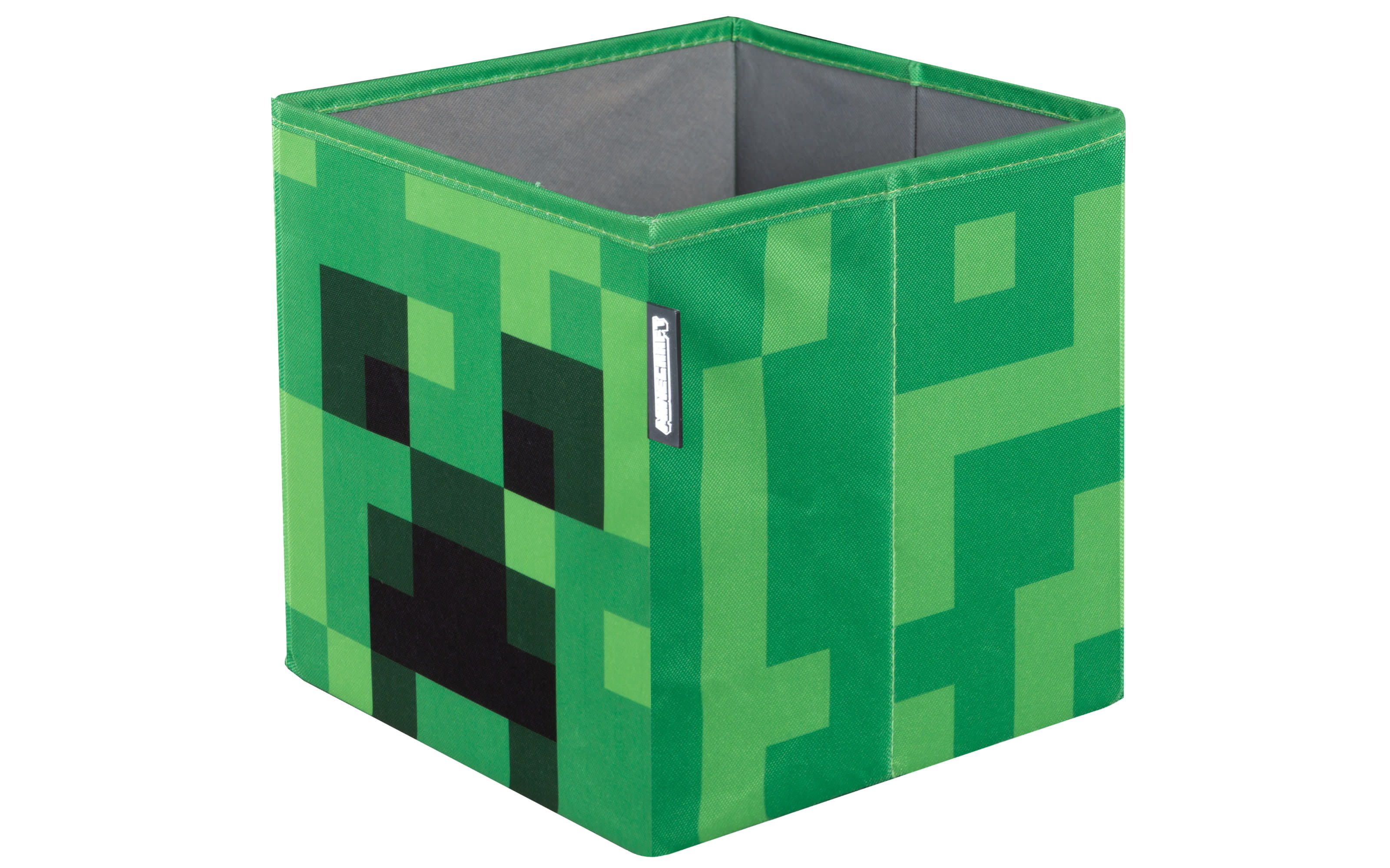 Minecraft Stoffboxen 2er-Set Zauberwürfel und Creeper, braun/grün