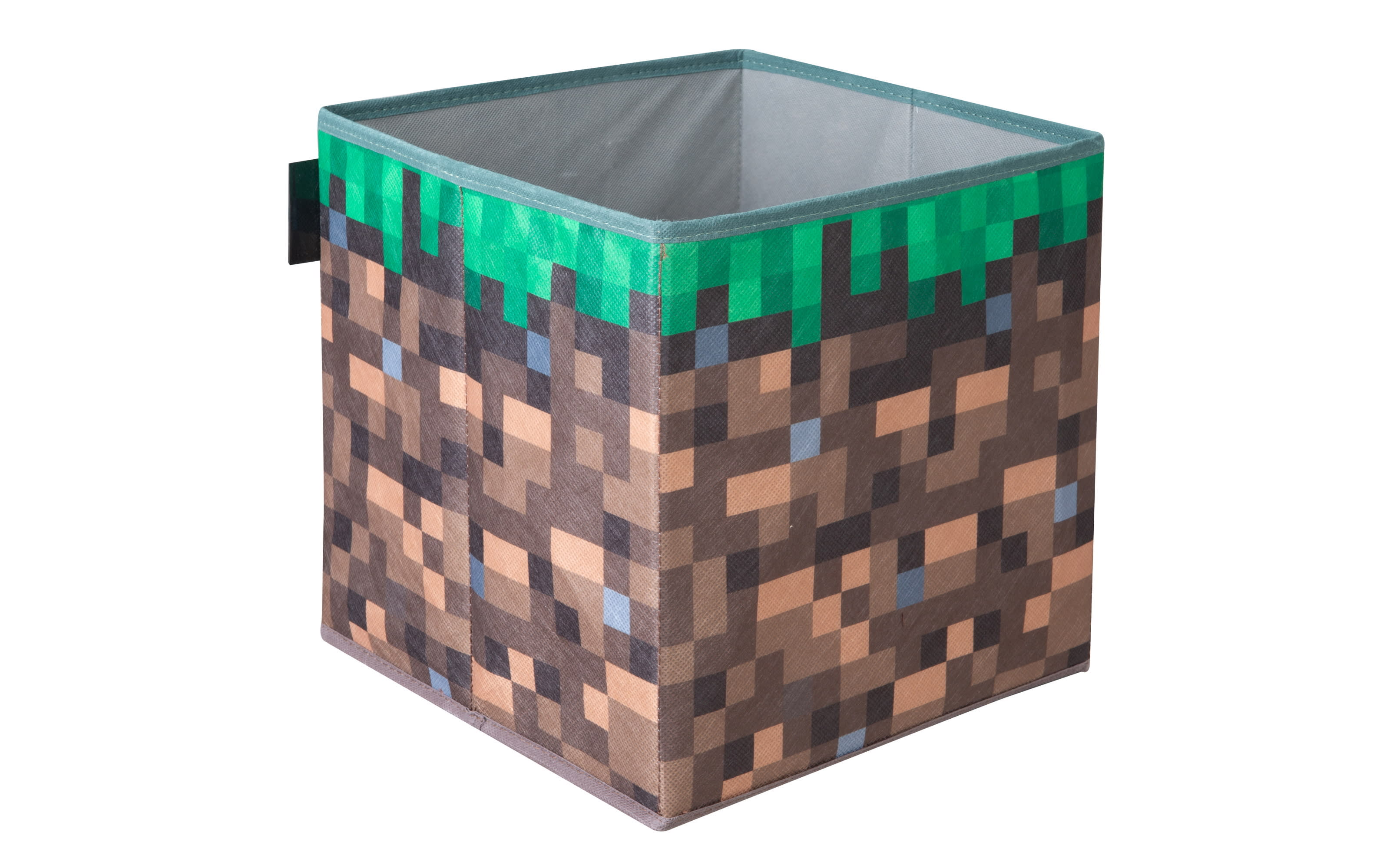 Minecraft Stoffboxen 2er-Set Grasblock und TNT, braun/rot