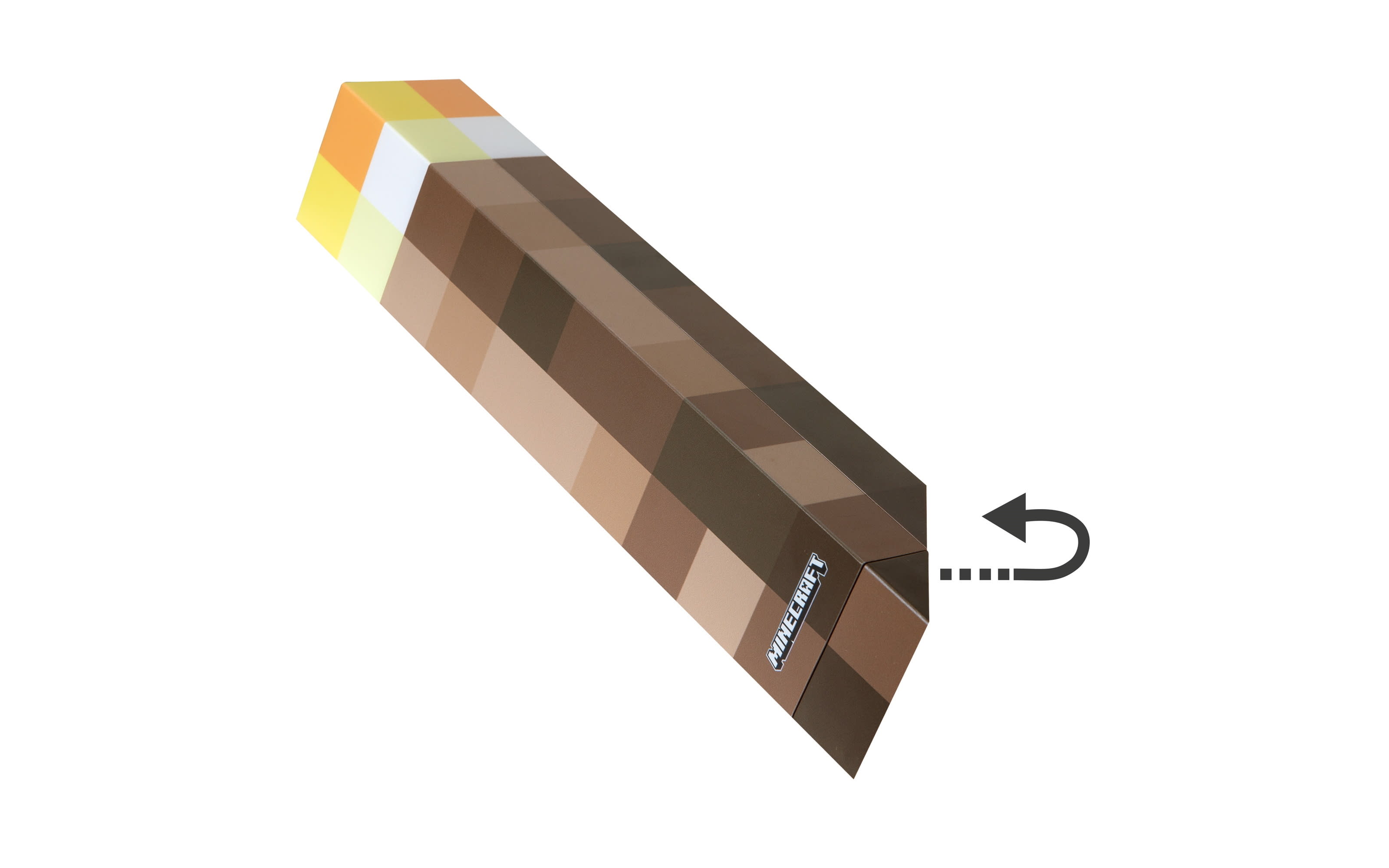 Minecraft LED-Fackel, mehrfarbig