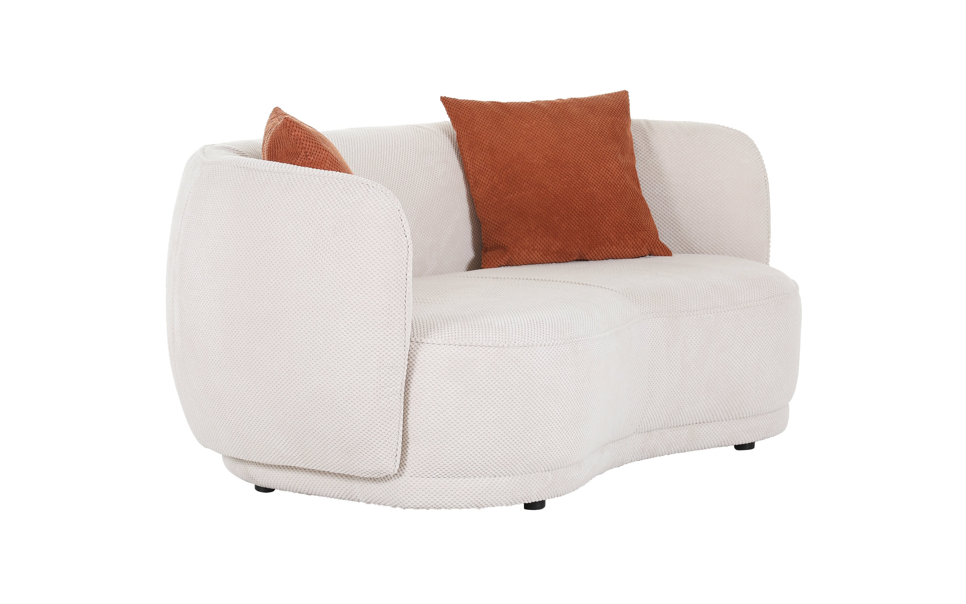 Sofa Brooki, weiß