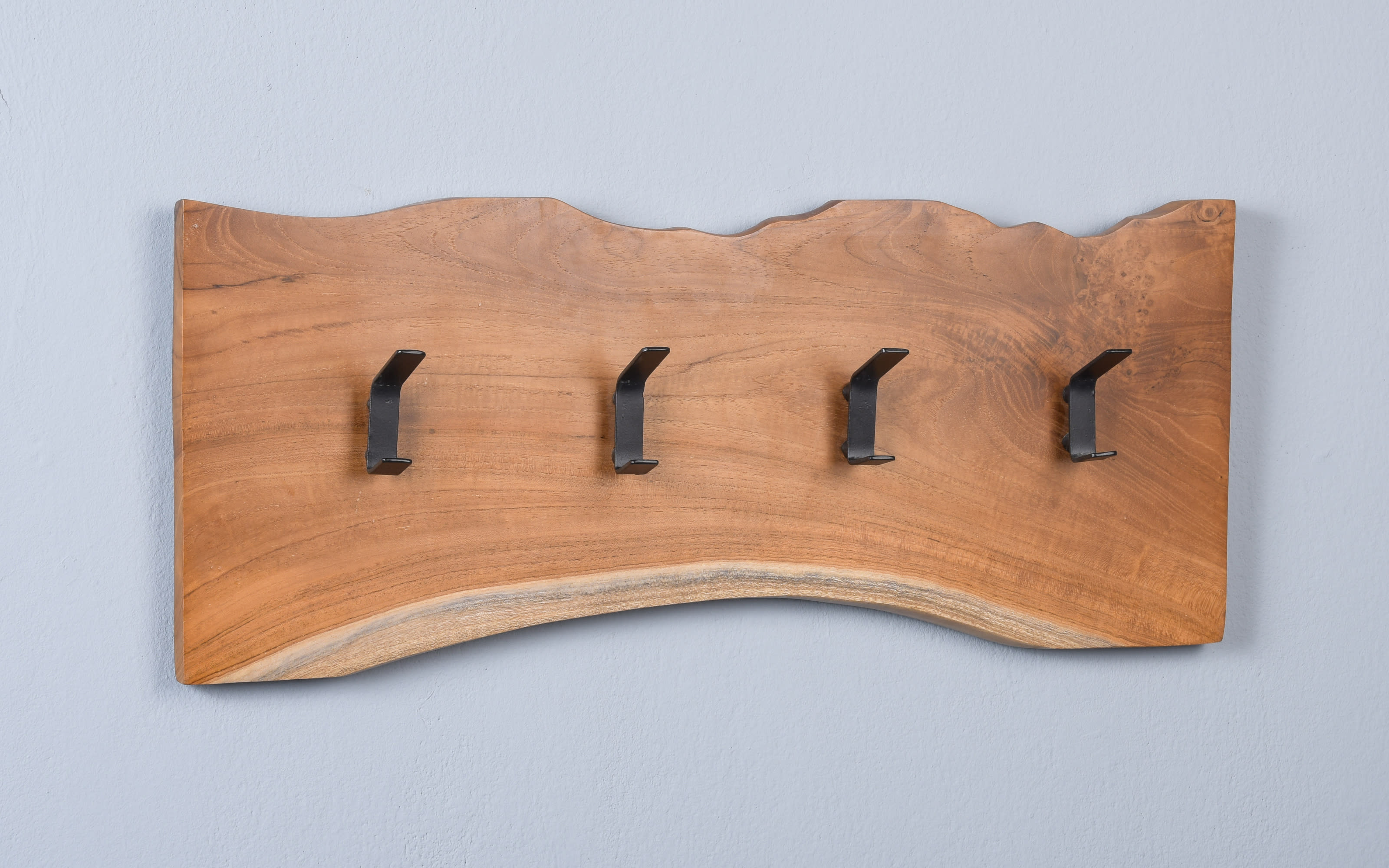 Garderobe Alaska 2, Teakholz massiv
